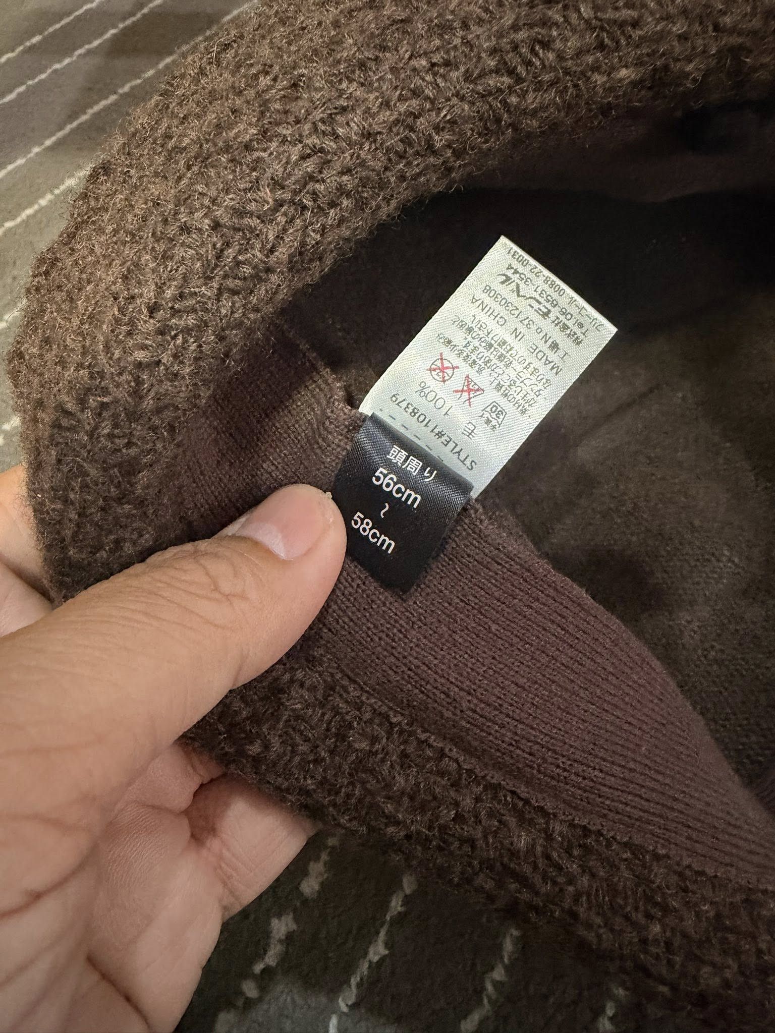 Montbell mont bell wool hat 58 cm Size ONE SIZE - 8 Thumbnail