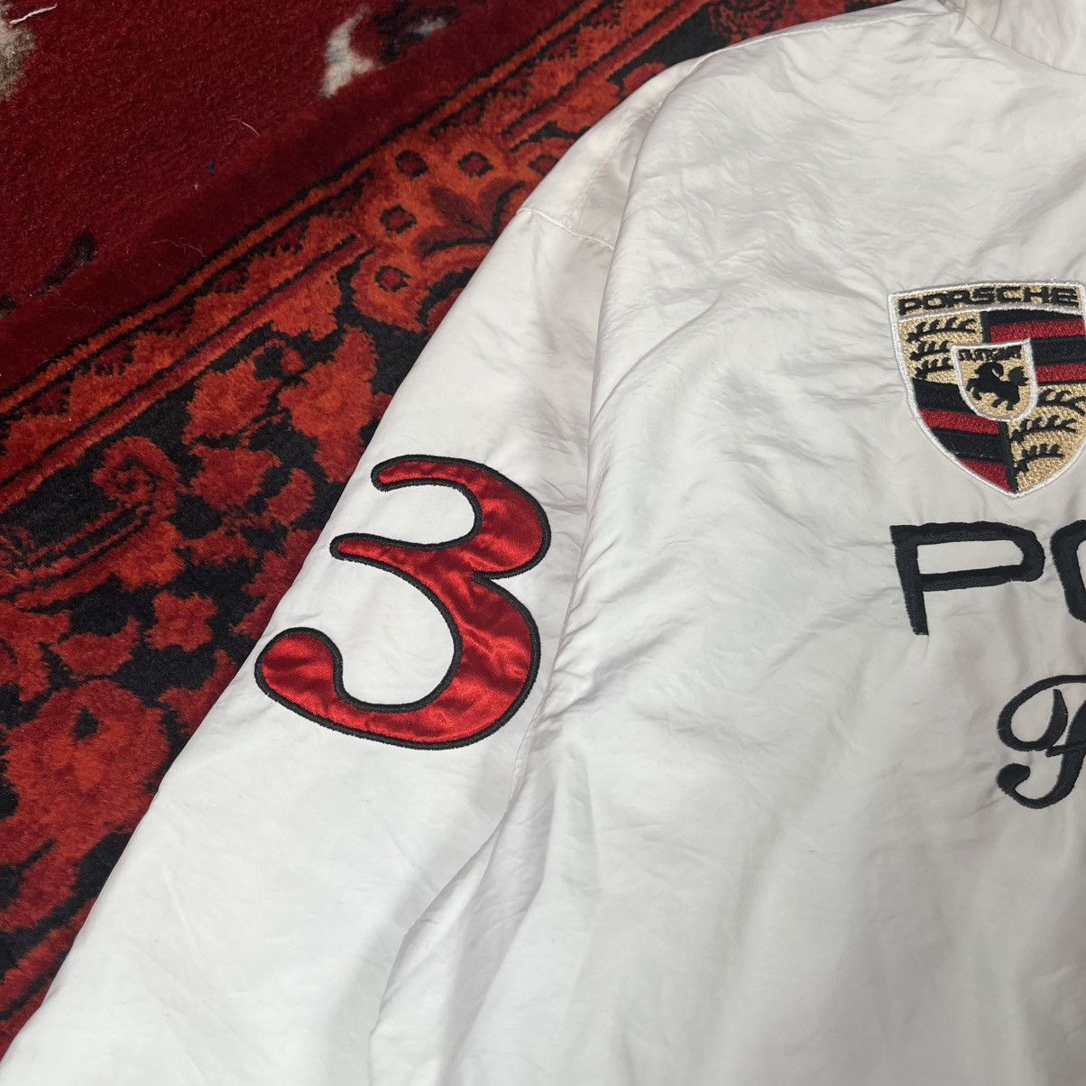 La Martina × Porsche Design La Martina Porsche Polo Team Y2K Jacket Full Zip Windbreaker Size US XXL / EU 58 / 5 - 8 Thumbnail