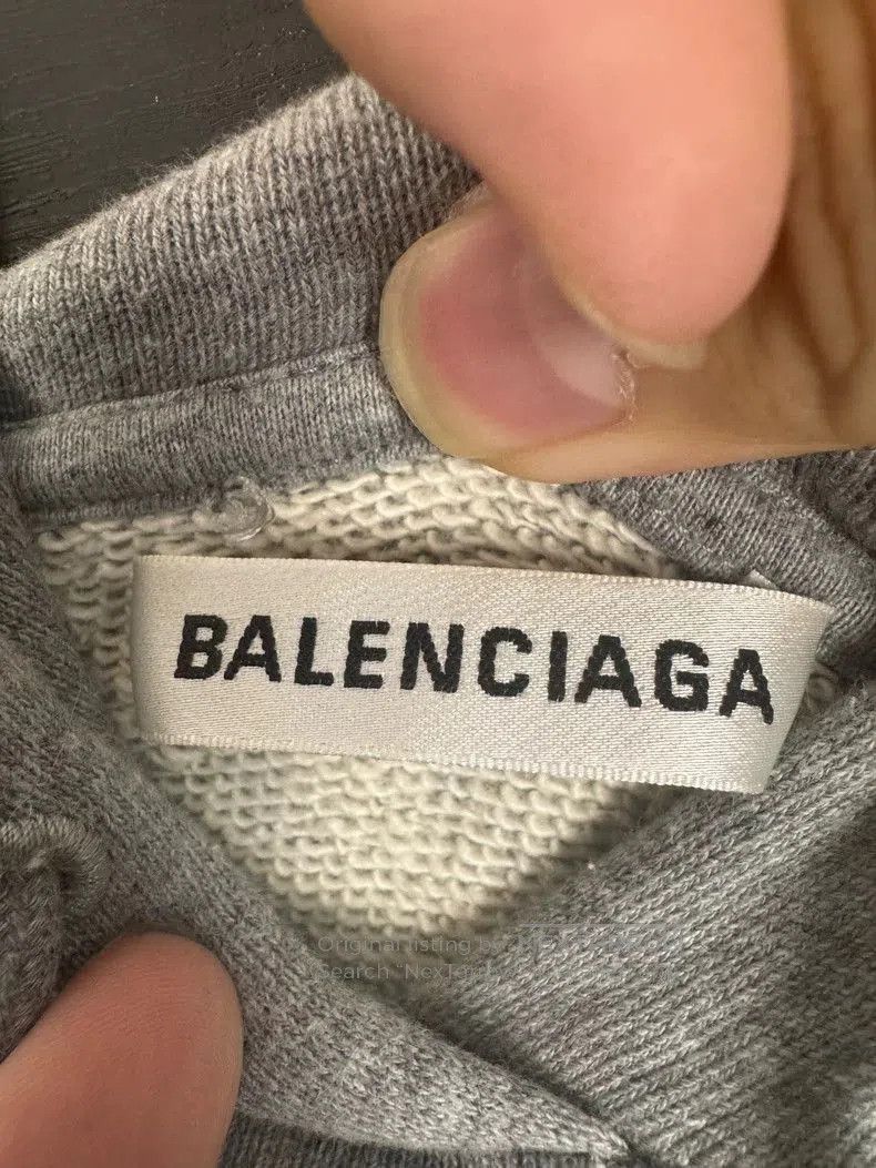 Balenciaga Balenciaga Lock Buckle Gray Hoodie. Size US L / EU 52-54 / 3 - 5 Thumbnail