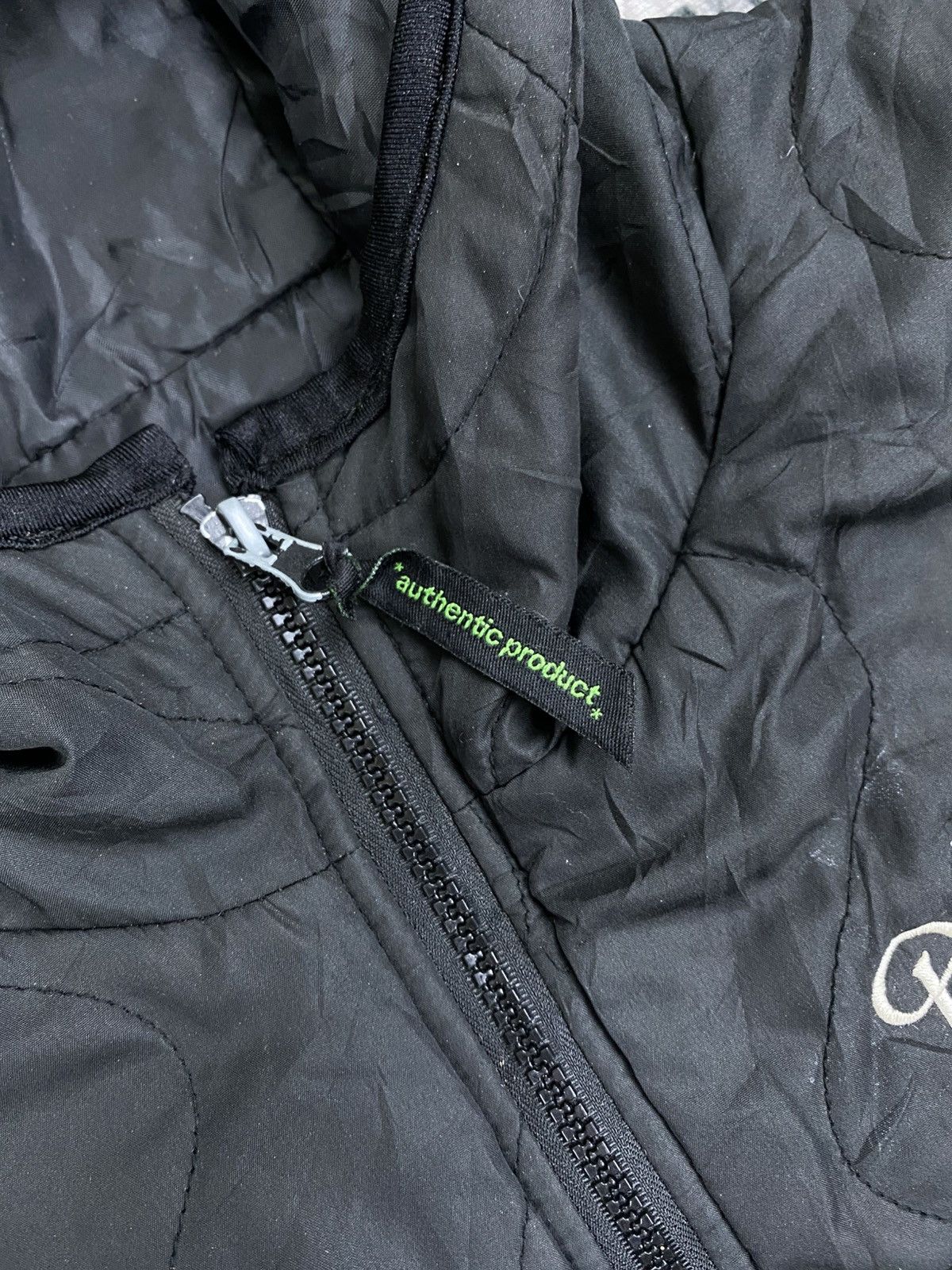Devilock Vintage Devilock Black Market Patches Quilted Hooded Jacket Size US M / EU 48-50 / 2 - 10 Thumbnail