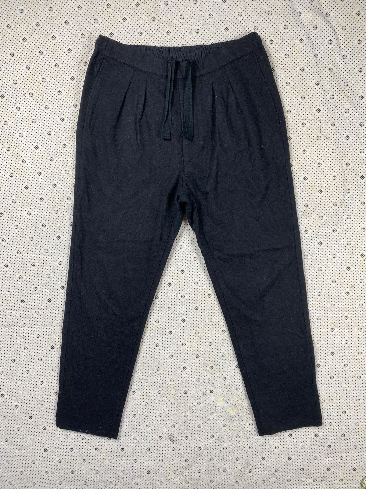 Lemaire × Uniqlo Lemaire x Uniqlo Rileks Pant Wool Material Size US 30 / EU 46 - 1 Thumbnail
