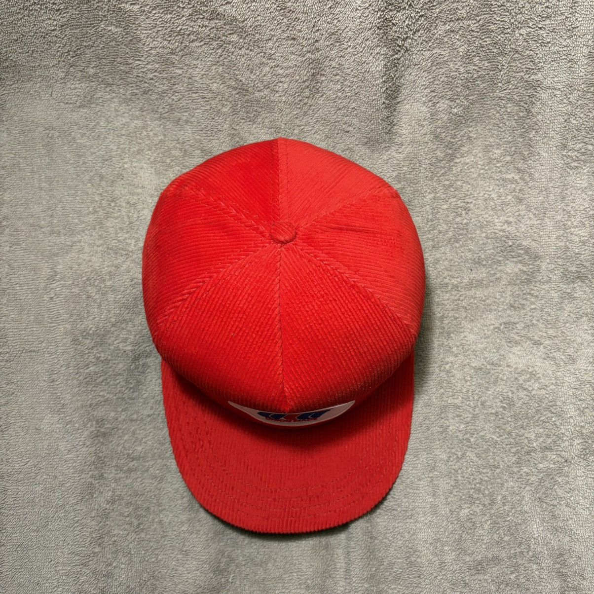 Vintage Vintage Corduroy Trucker Hat Snapback United Transportation Size ONE SIZE - 4 Thumbnail