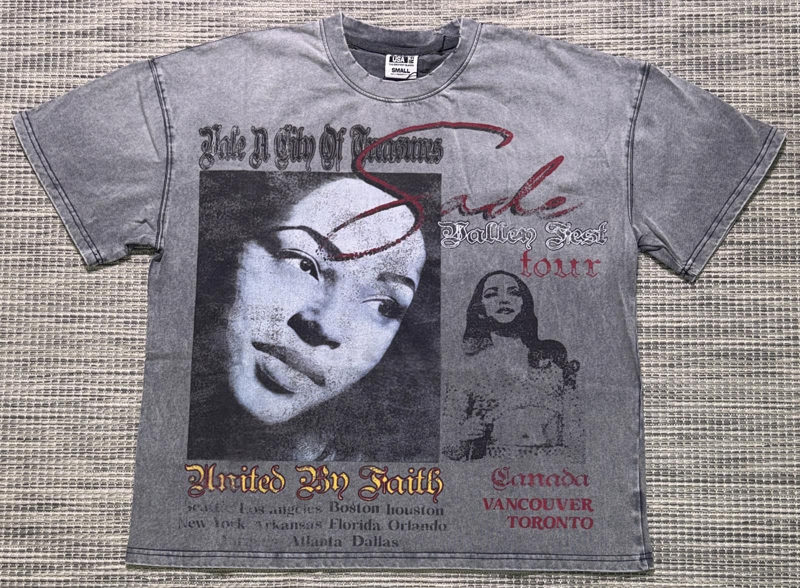 Vale Vale Forever Thrashed Valley Tour Sade Tee Size US L / EU 52-54 / 3 - 1 Thumbnail