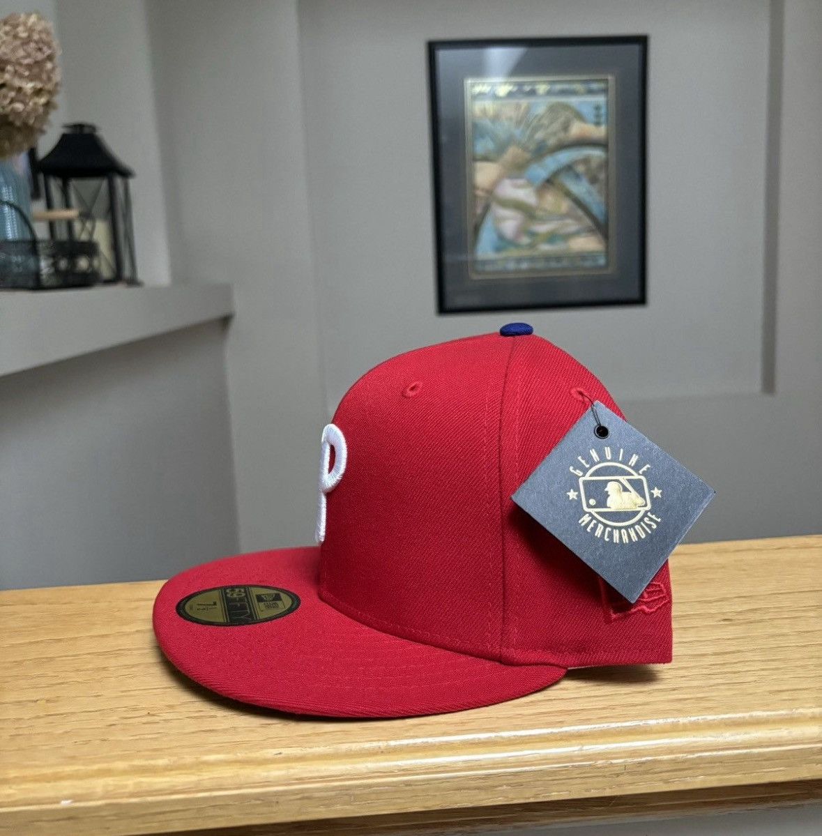 MLB × New Era × October's Very Own 7 1/2 - OVO x New Era x MLB Philadelphia Phillies Fitted Hat Size ONE SIZE - 2 Thumbnail