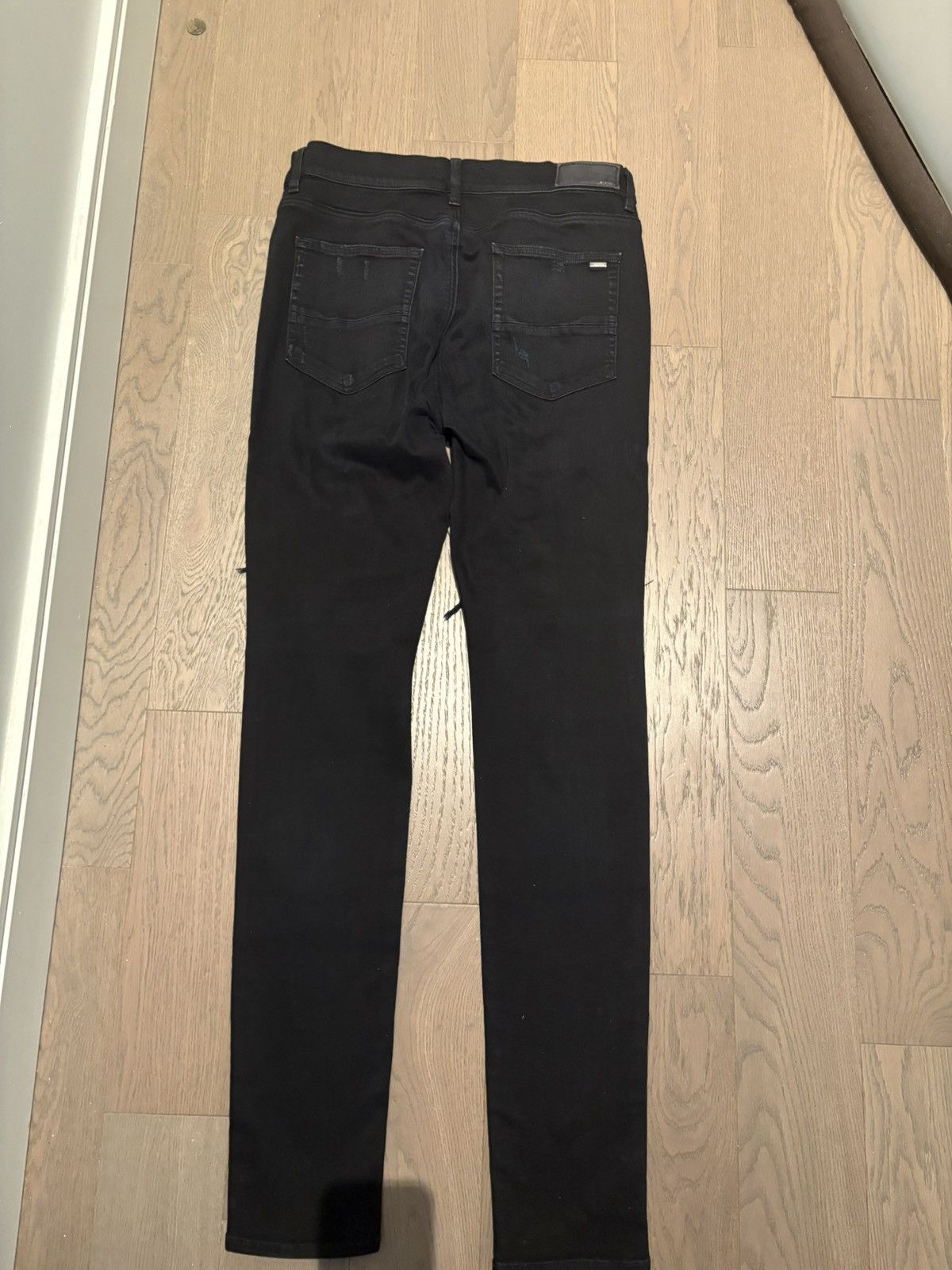 Amiri Amiri Scarves Art Patch Jeans in Antique Black Size US 36 / EU 52 - 4 Thumbnail