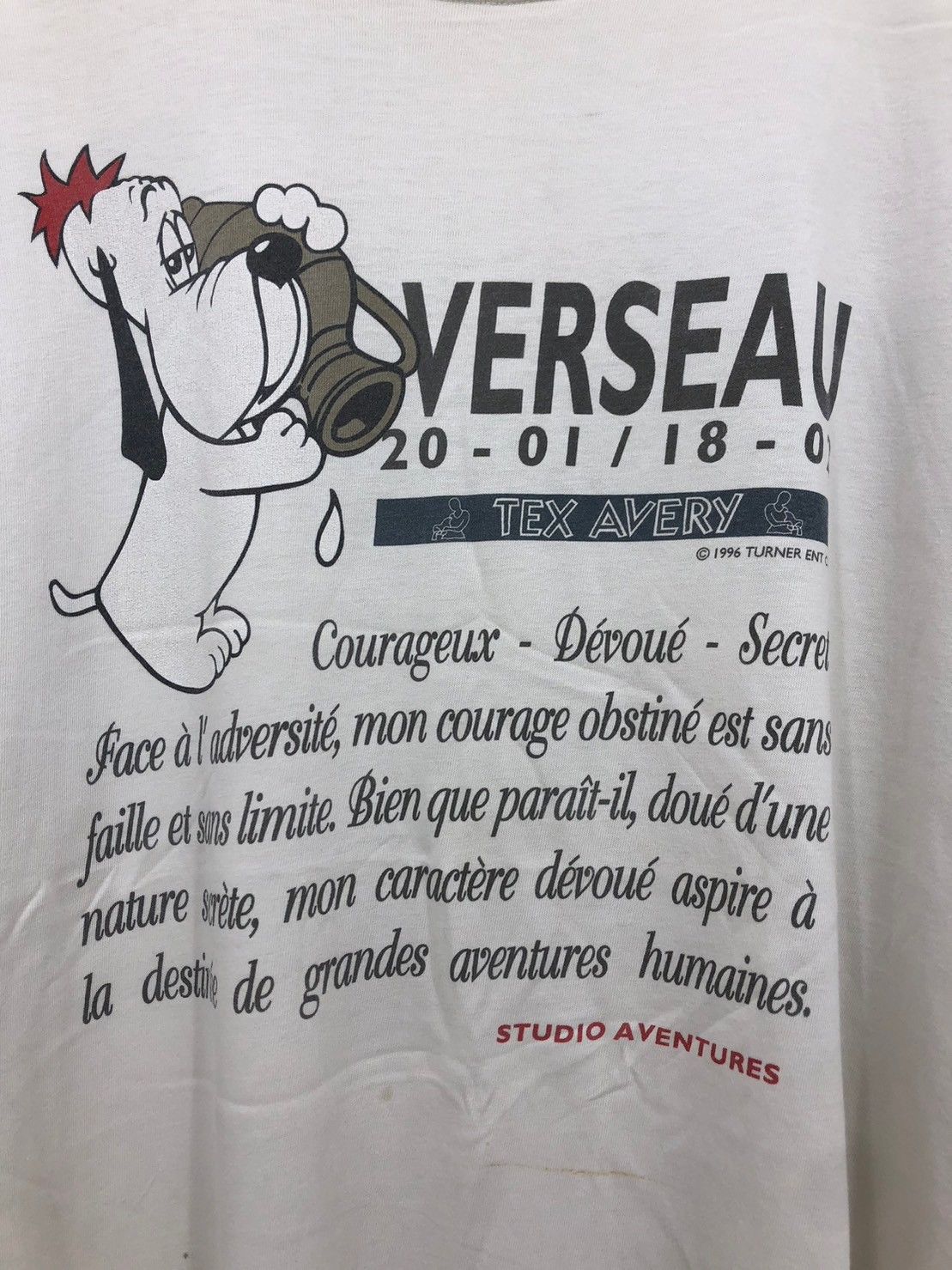 Cartoon Network × Vintage Vintage 1996’s Droopy Cartoon Network studio aventures BN Size US L / EU 52-54 / 3 - 3 Thumbnail