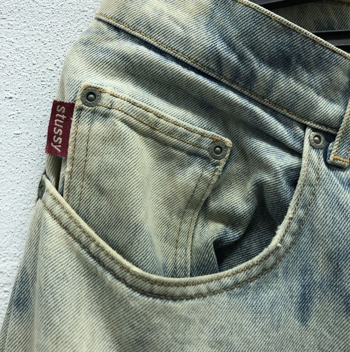 Stussy Vintage Stussy Japan Made In Usa Denim Pants Size US 34 / EU 50 - 5 Thumbnail