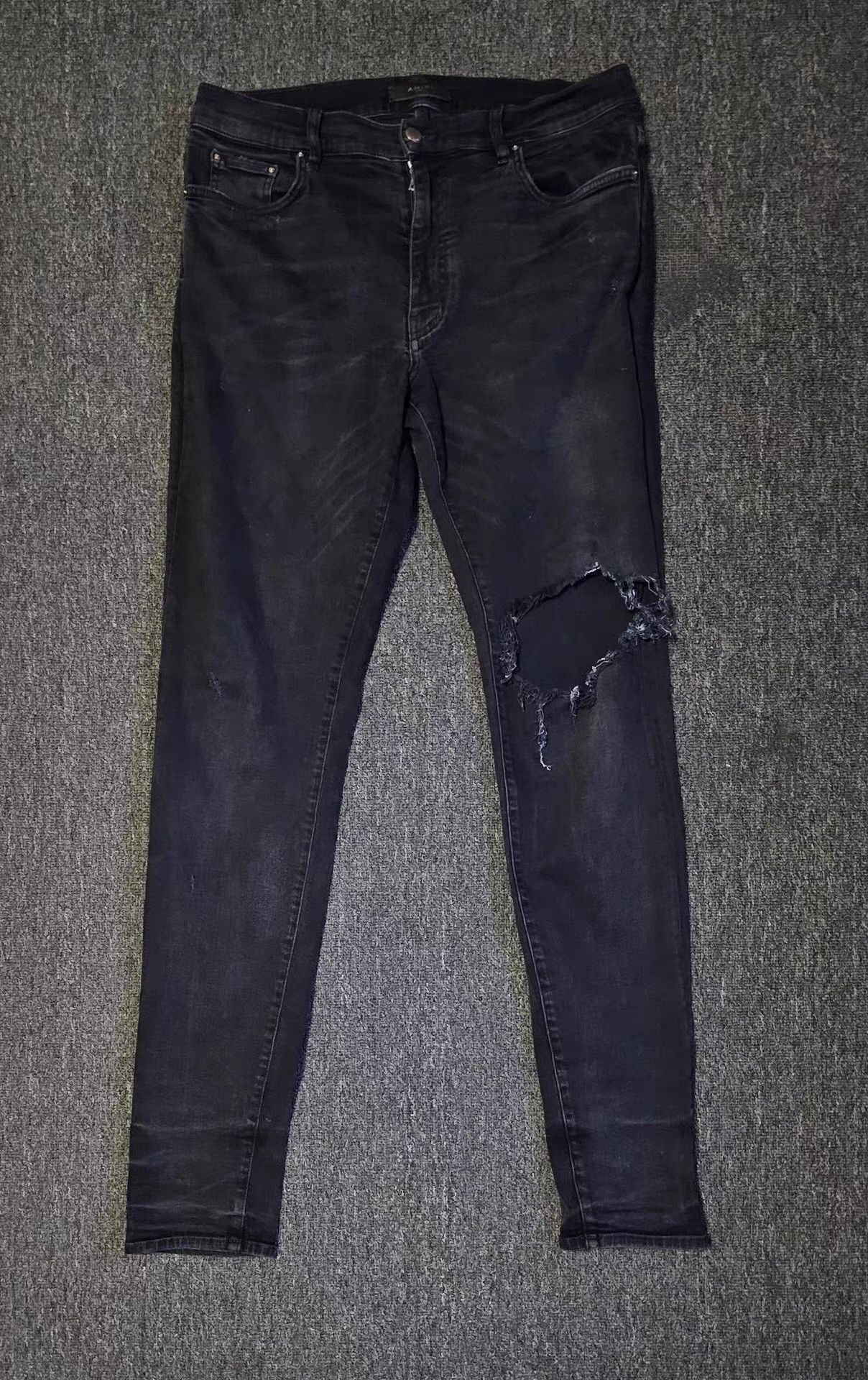 Amiri Amiri Distressed Jeans Size US 38 / EU 54 - 1 Thumbnail