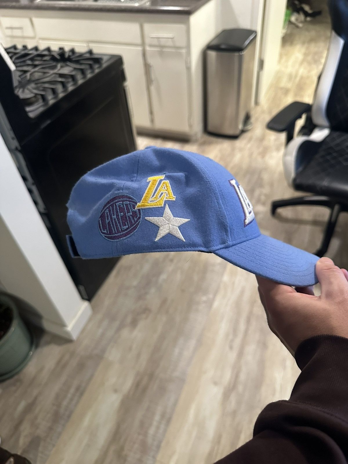 47 Brand 47 brand MVP Lakers hat Size ONE SIZE - 3 Thumbnail
