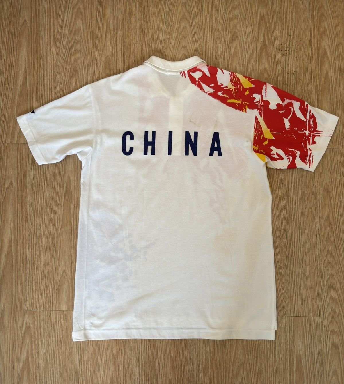 Other Vintage 90s Yonex China Polo Shirts Size US L / EU 52-54 / 3 - 2 Thumbnail