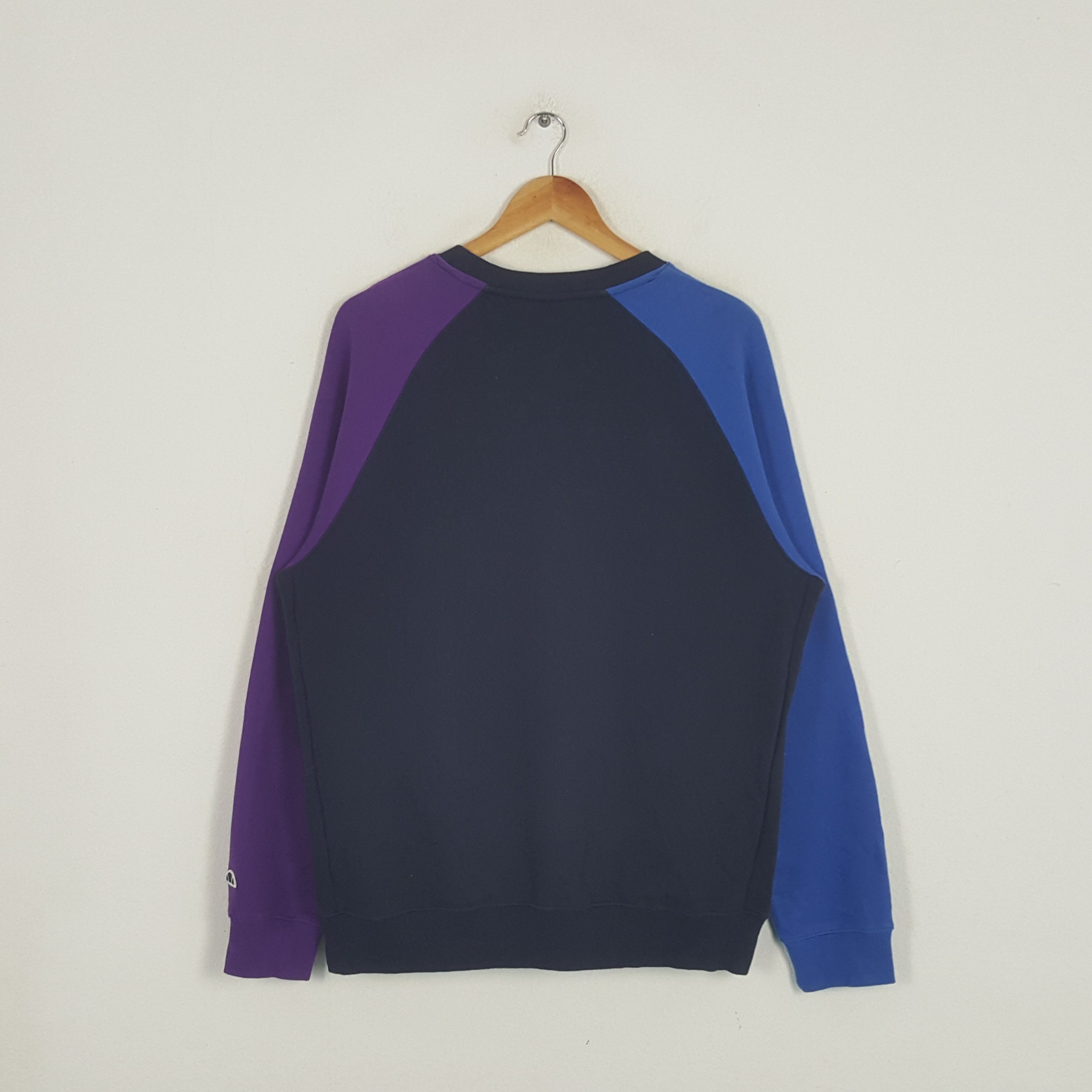 Ellesse × Vintage Vintage Ellese Italian Brand Center Logo Sweatshirt Size US L / EU 52-54 / 3 - 3 Thumbnail