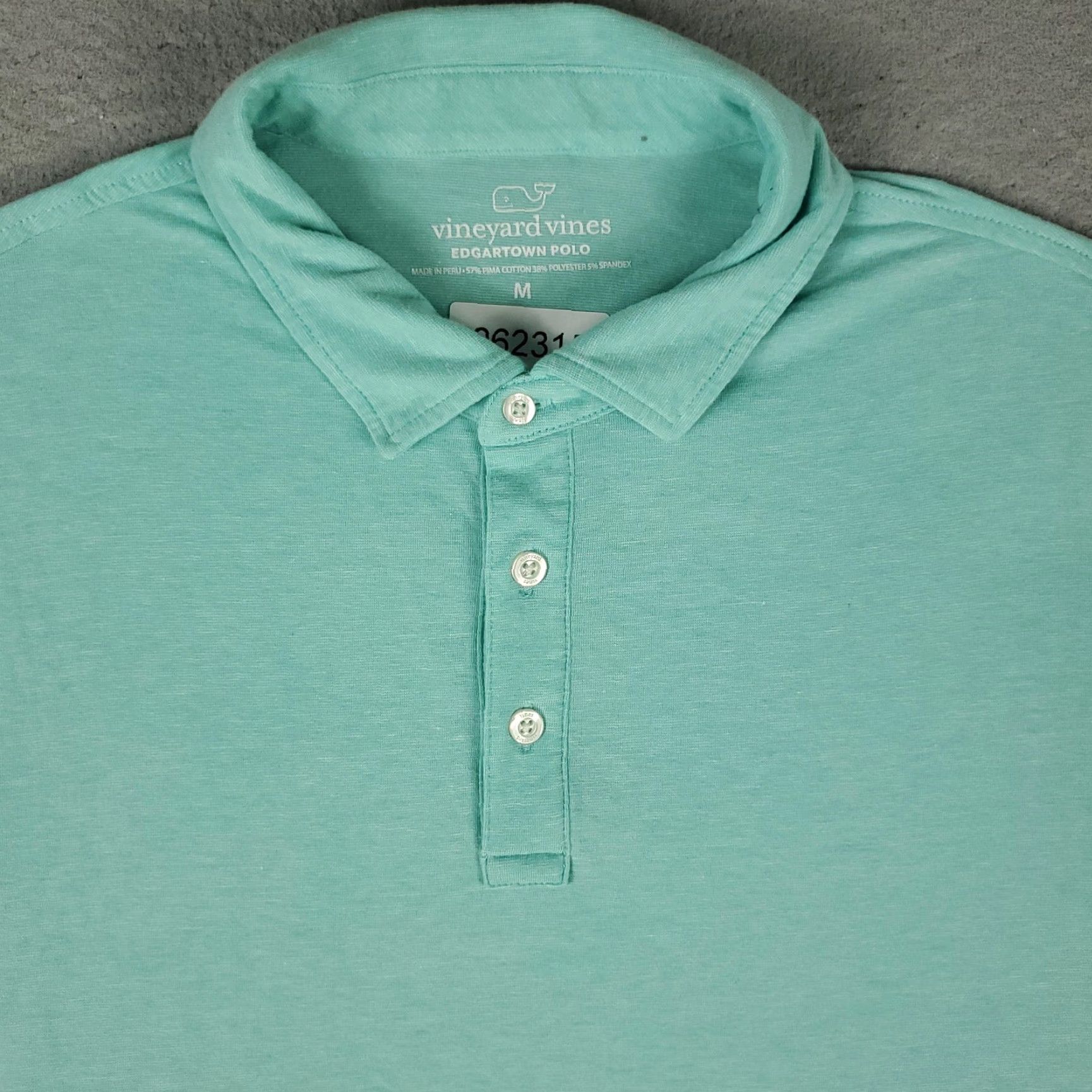 Vineyard Vines Vineyard Vines Edgartown Polo Shirt Mens Medium Green Performance Stretch Casual Size US M / EU 48-50 / 2 - 2 Thumbnail