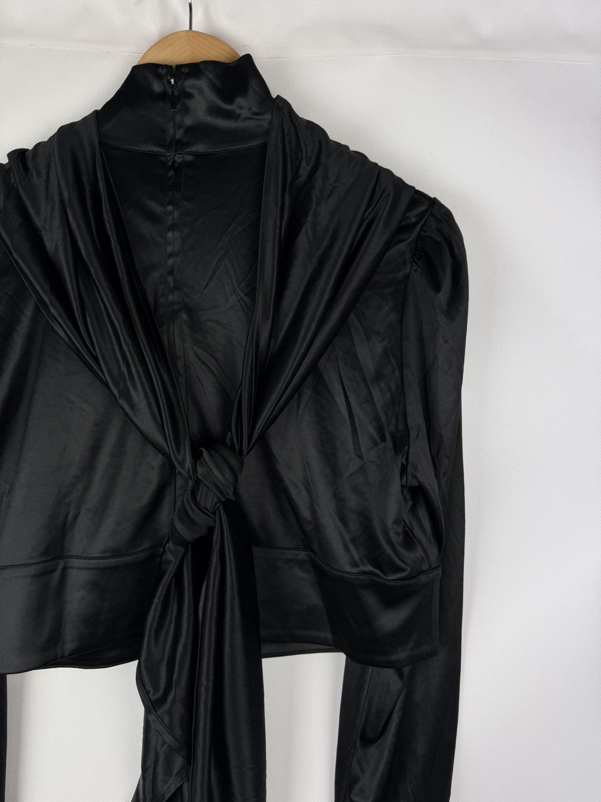 Paco Rabanne Paco Rabanne H&M Ladies Long Sleeve Buckle Top Blouse Tunic Size XXL / US 16-18 / IT 52-54 - 14 Thumbnail
