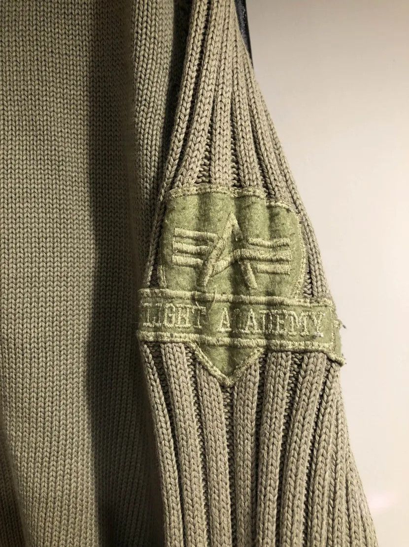 Alpha Industries Alpha Industries Knit y2k 90s Archive Hype Rare American Size US L / EU 52-54 / 3 - 4 Thumbnail