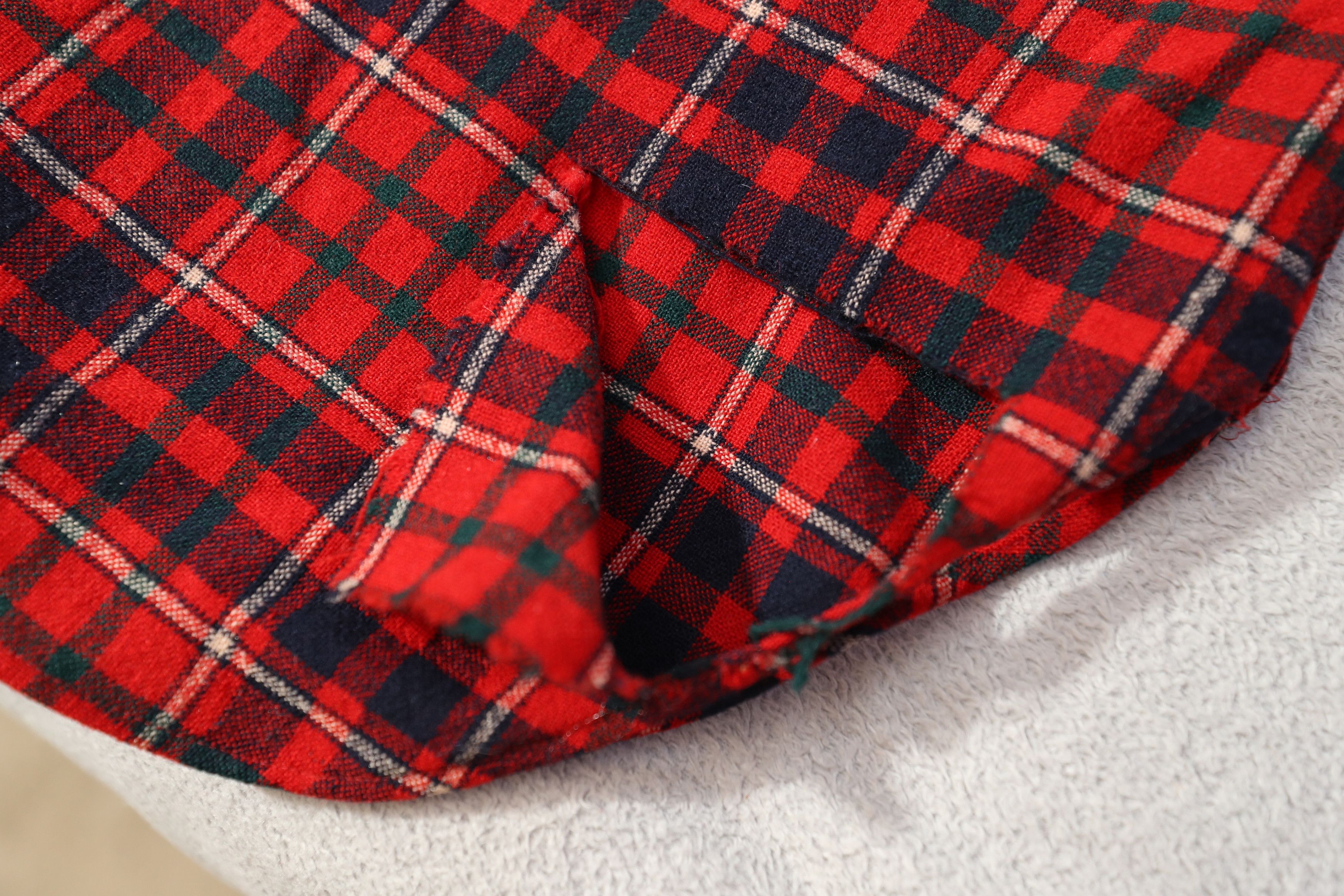 Pendleton Vintage Pendleton Wool Red Tartan Flannel (M) Size US S / EU 44-46 / 1 - 10 Thumbnail