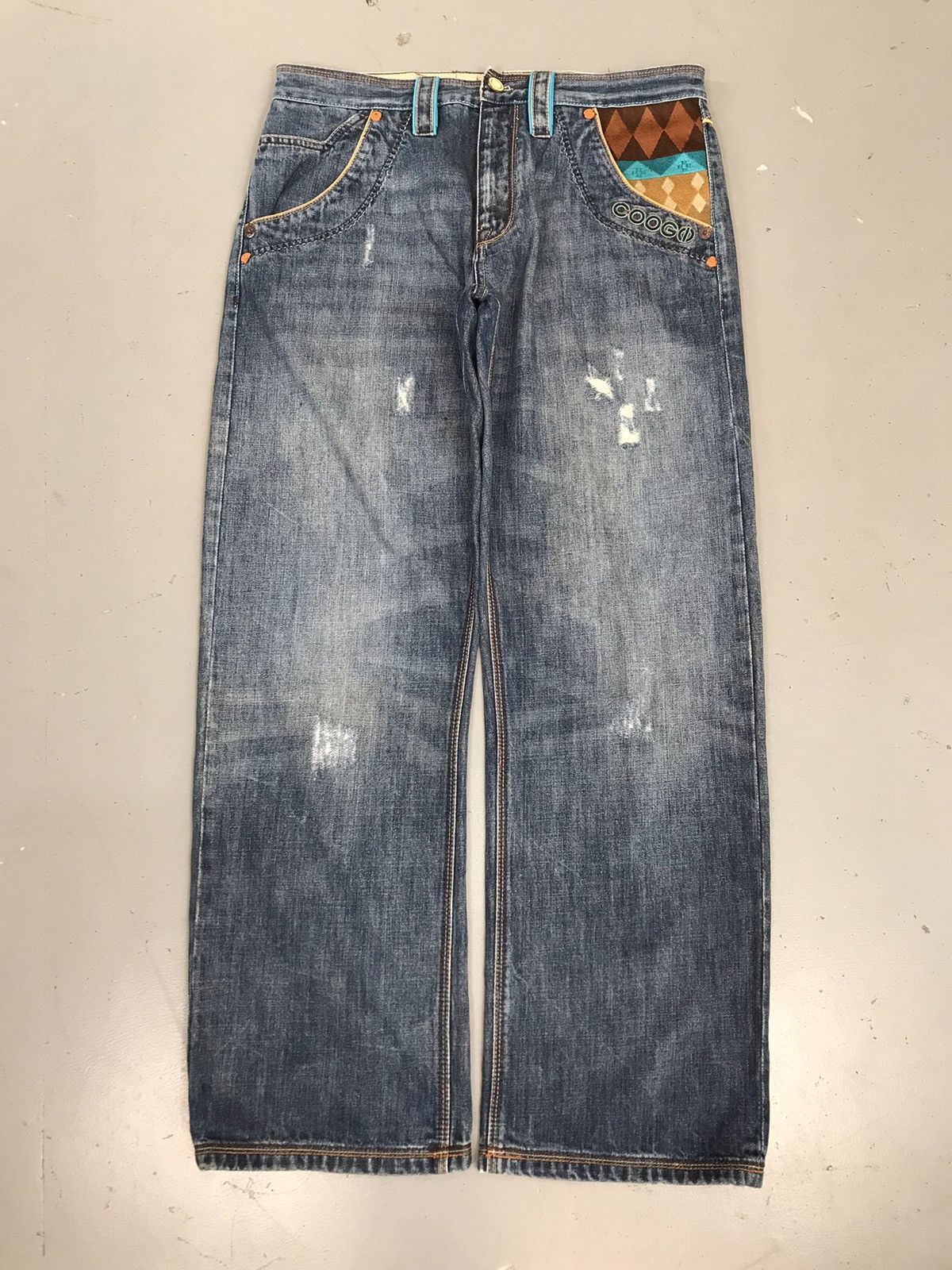 Coogi × Vintage Vintage Coogi embroidered denim Size US 36 / EU 52 - 3 Thumbnail