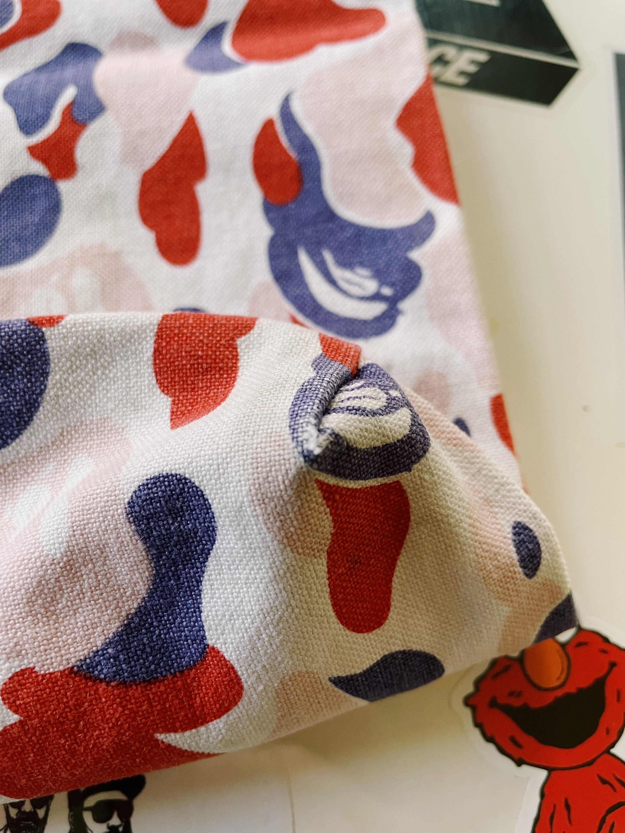 Vintage Y2K Bape A Bathing Ape Cherie Camo Tote Bag