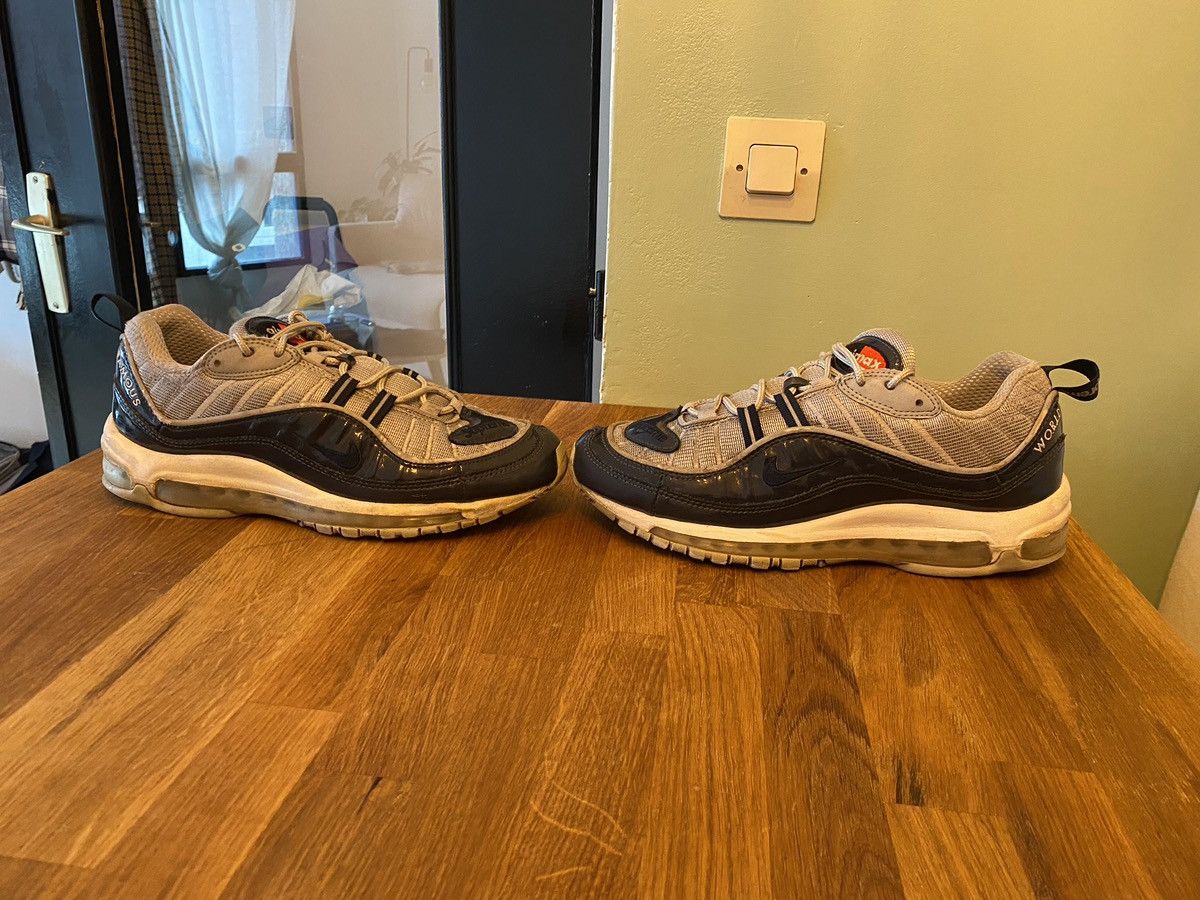 Nike × Supreme Air Max 98 x Supreme steal Size US 8 / EU 41 - 6 Thumbnail