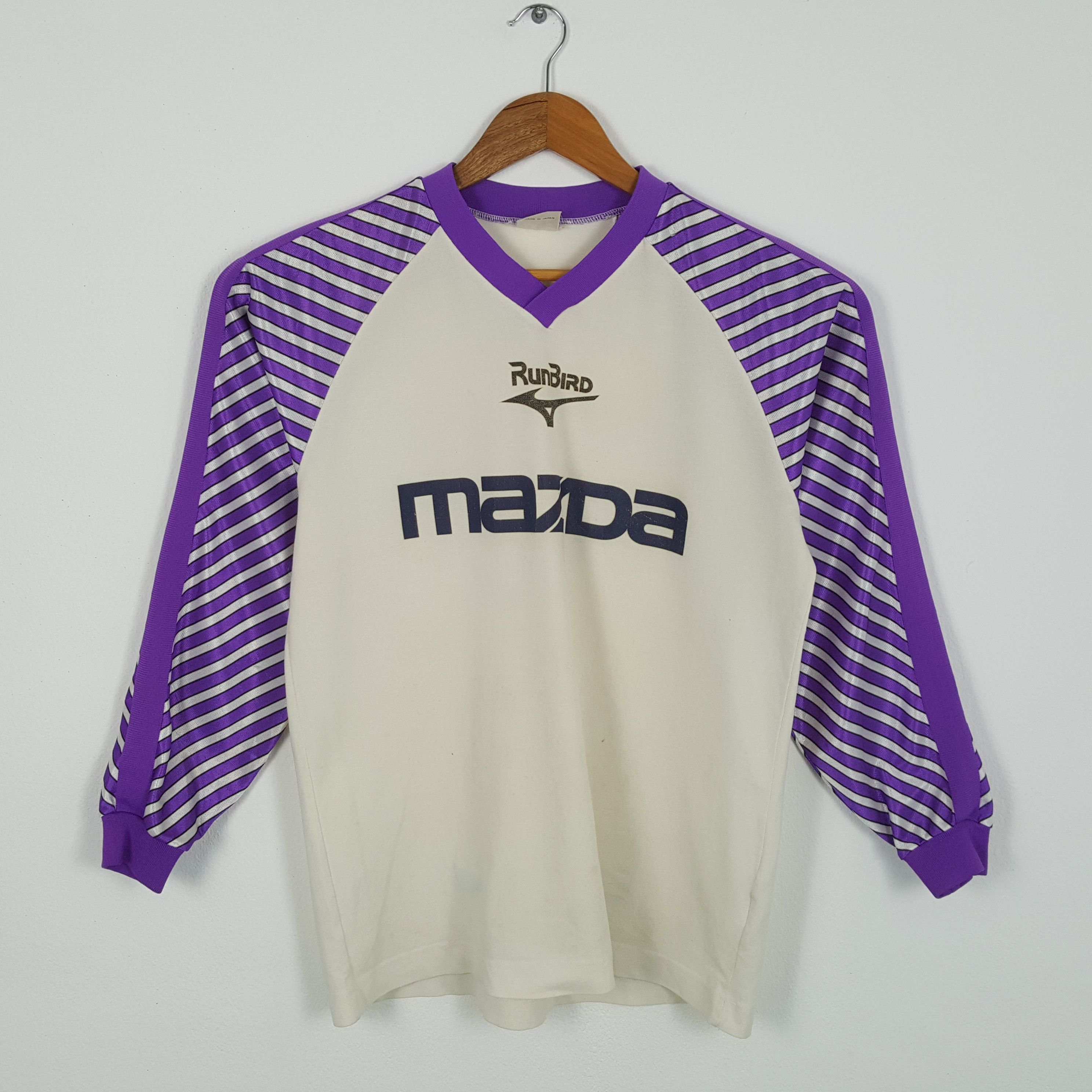 Vintage MAZDA MIZUNO Japanese Sponsor Jersey
