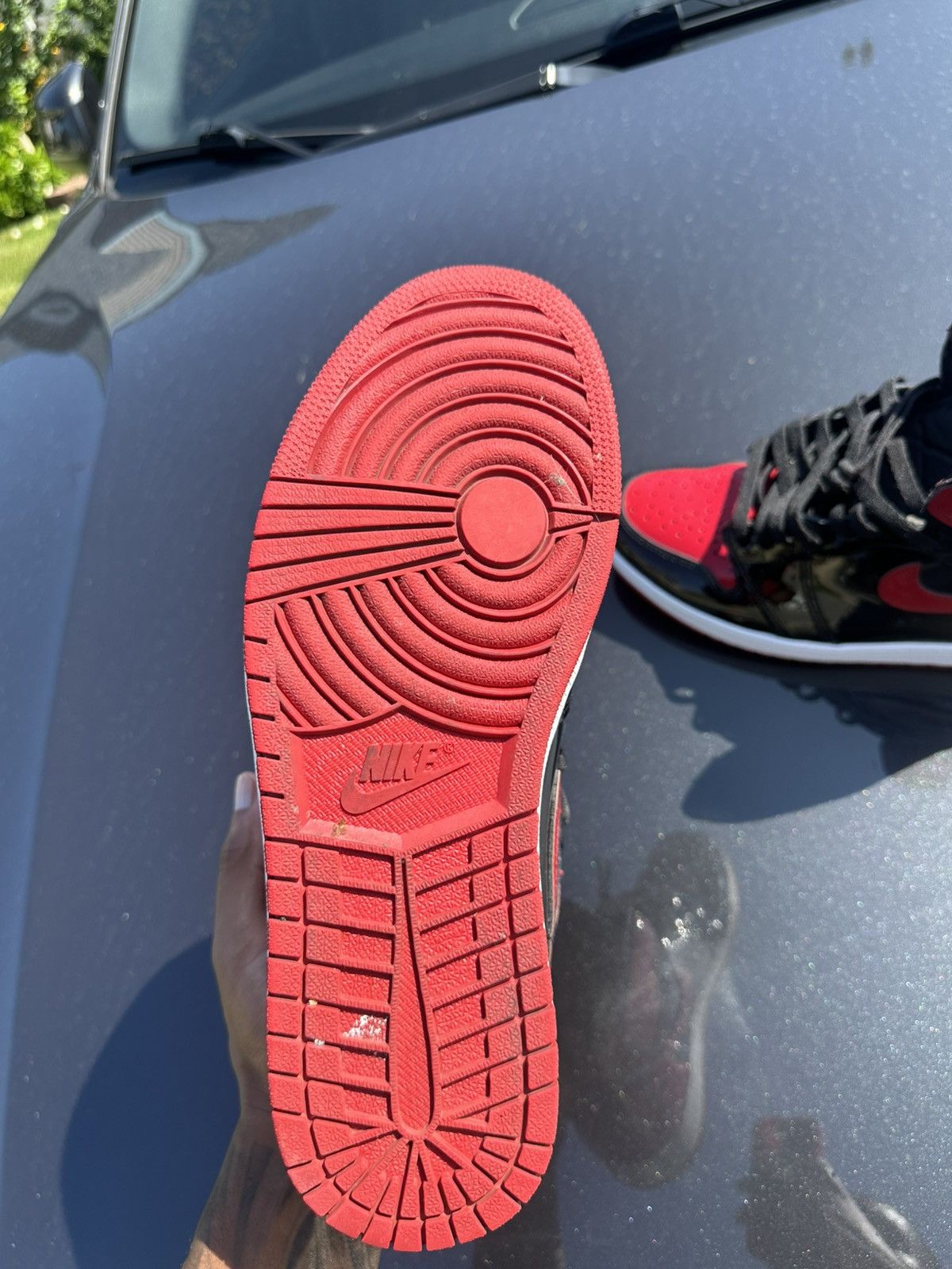Jordan Brand Air Jordan 1 Retro High OG “Patent Bred” Size US 11.5 / EU 44-45 - 3 Thumbnail