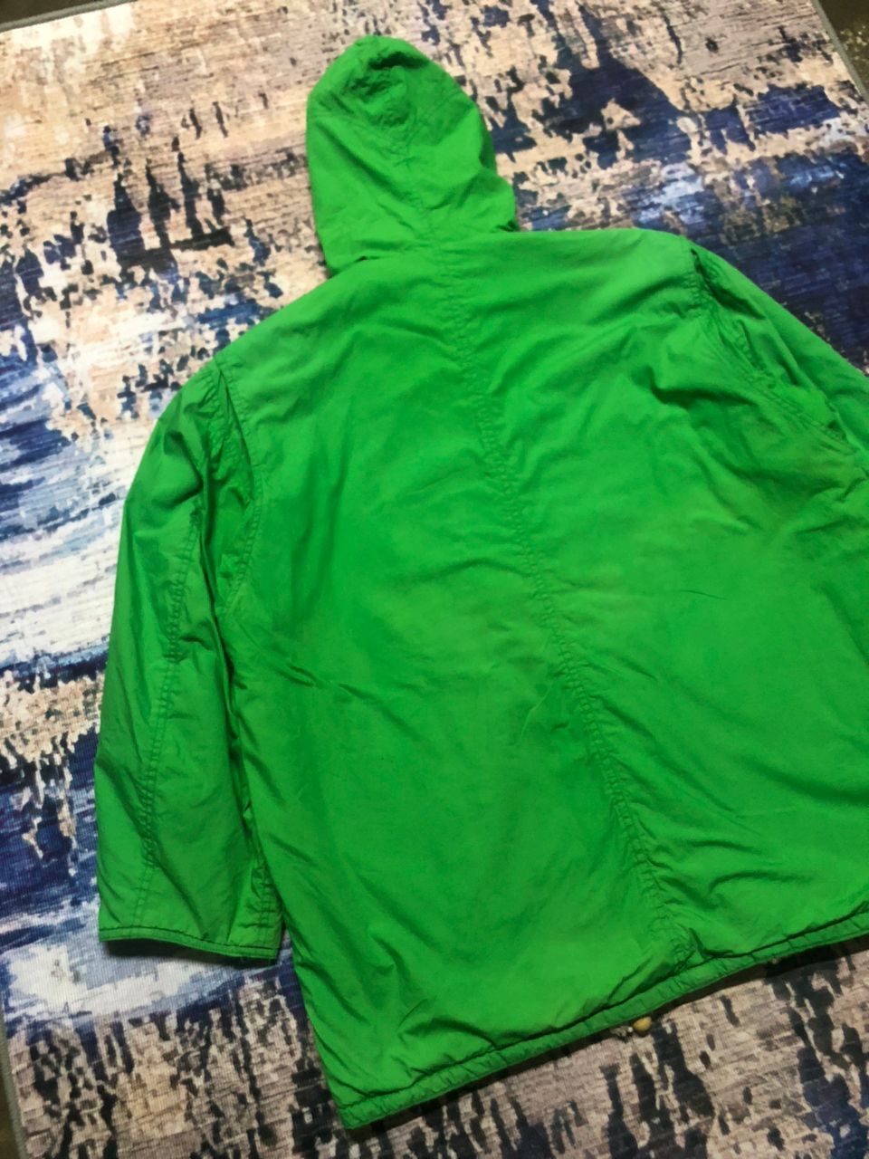 Nigel Cabourn Nigel Cabourn Green Jacket Hoodie Size US M / EU 48-50 / 2 - 8 Thumbnail