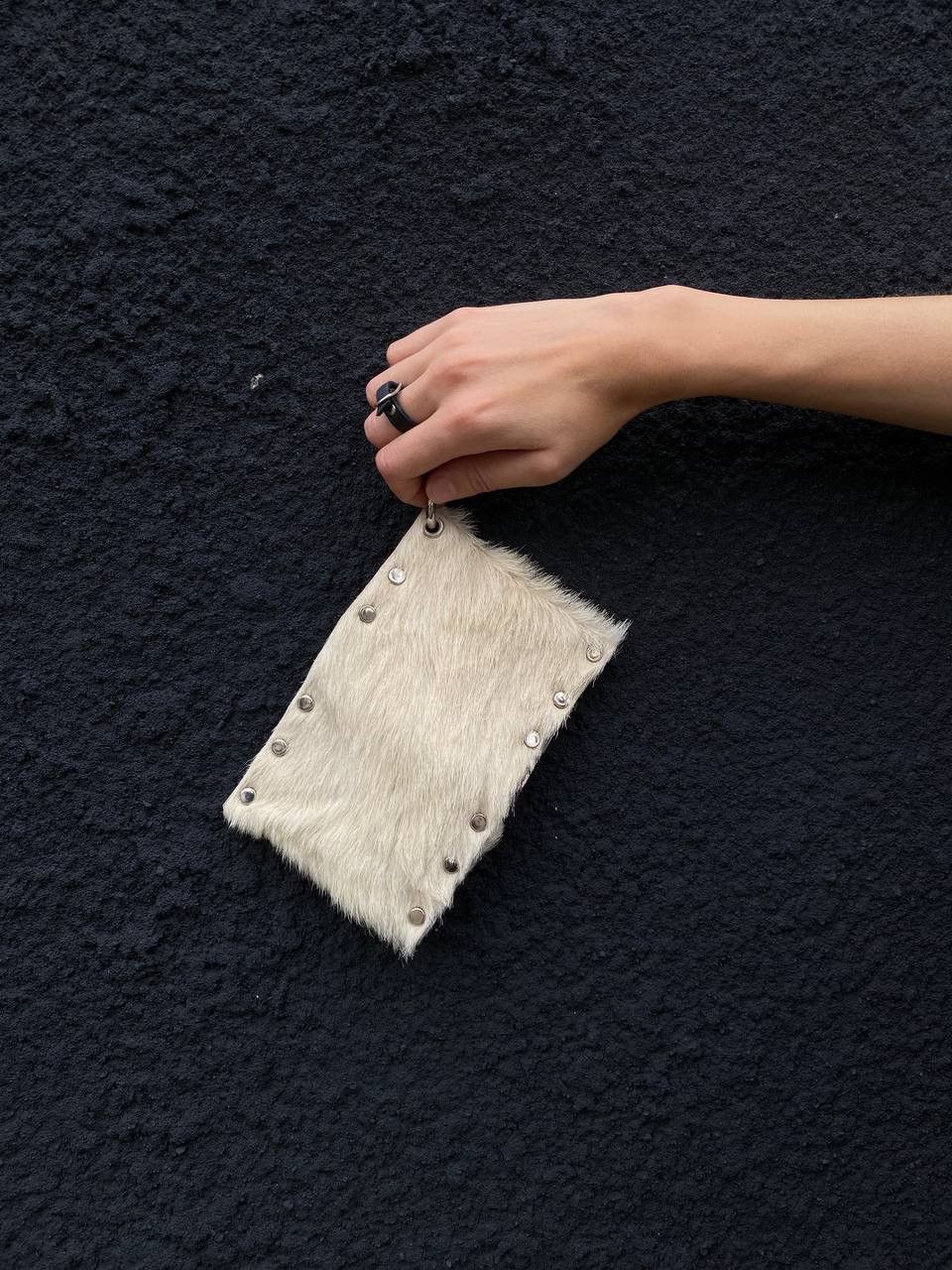 Handmade Cow leather Y2K wallet Size ONE SIZE - 5 Thumbnail