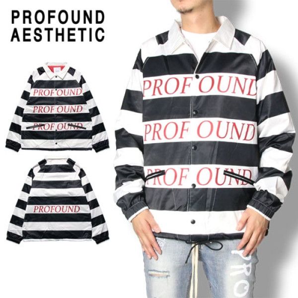 Profound Aesthetic Profound Aesthetic jacket Coach stripped Size US L / EU 52-54 / 3 - 10 Thumbnail