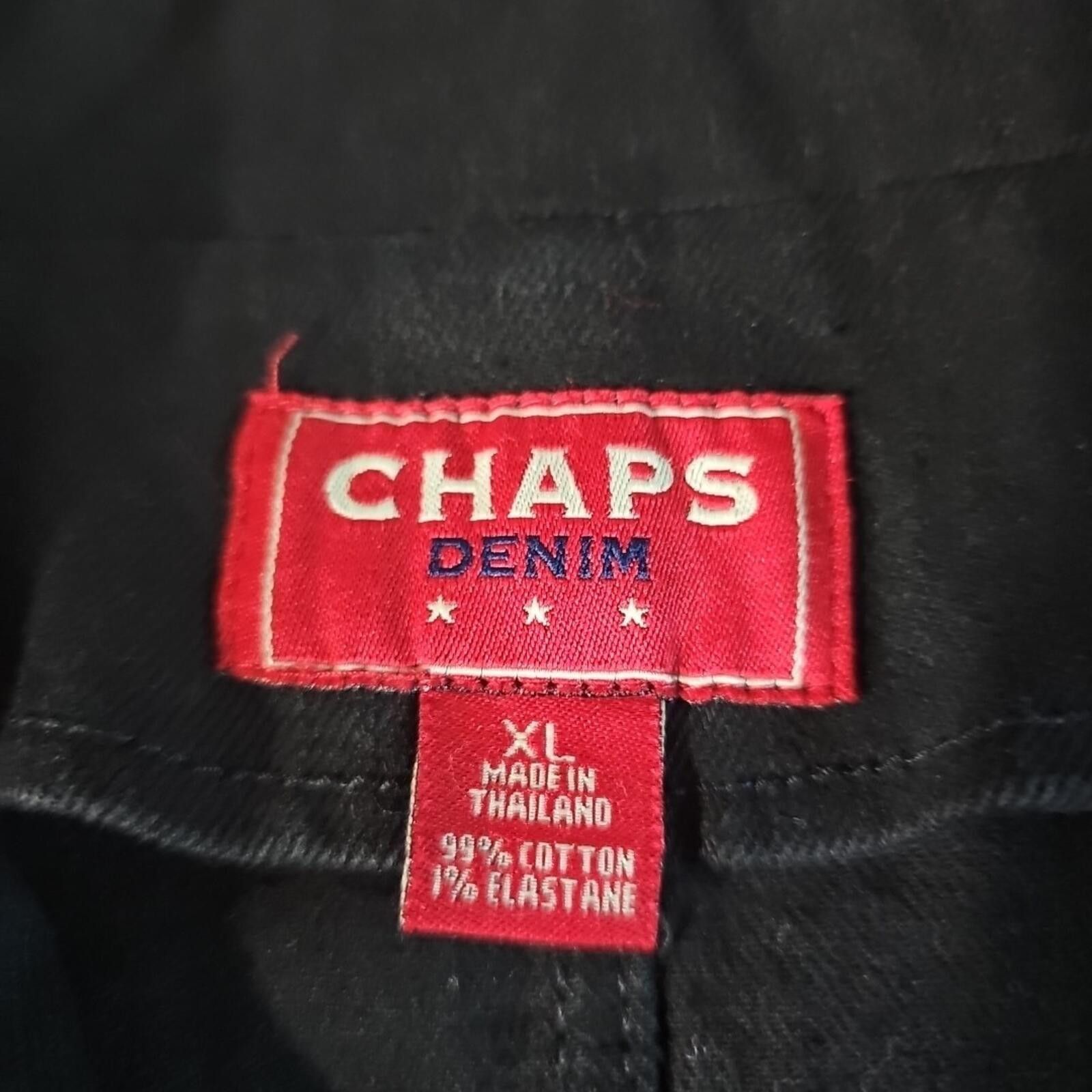 Chaps Chaps Denim Womens XL jean Blazer Size XL / US 12-14 / IT 48-50 - 3 Thumbnail