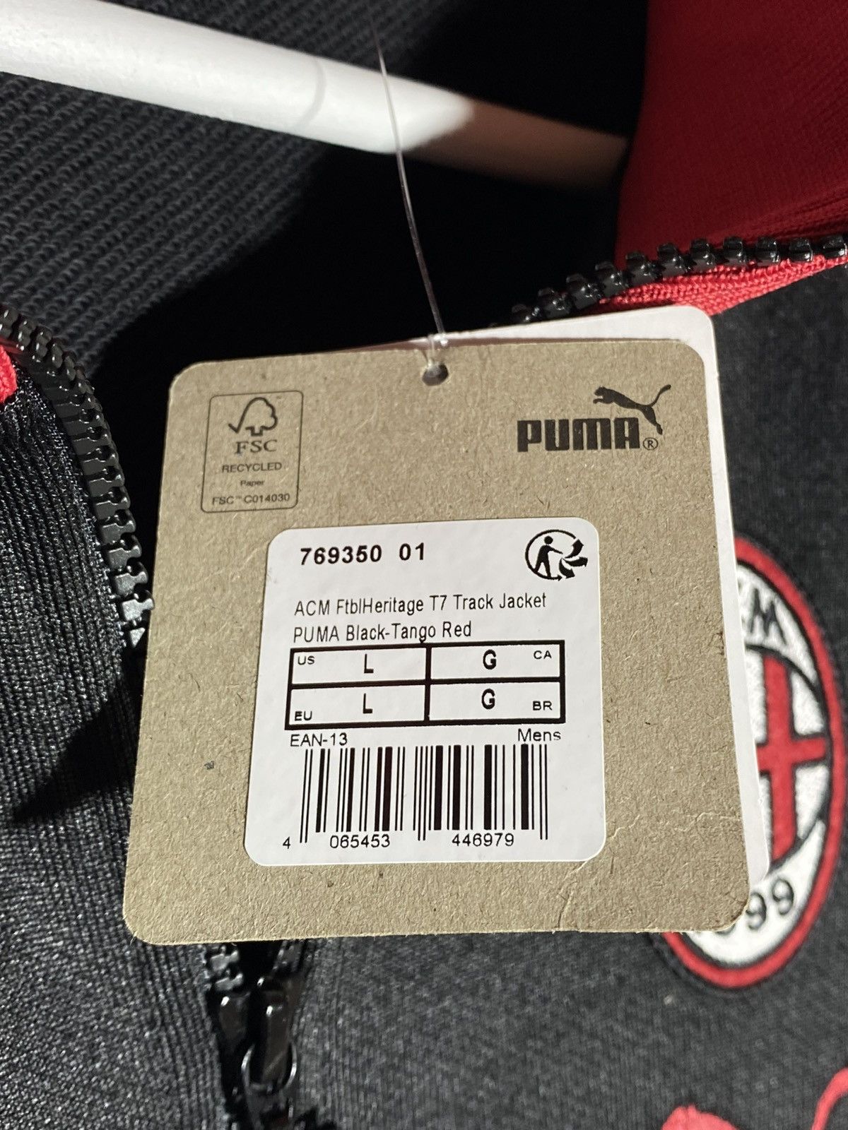 Puma AC Milan Puma 2022/23 Track Jacket Size US L / EU 52-54 / 3 - 15 Thumbnail