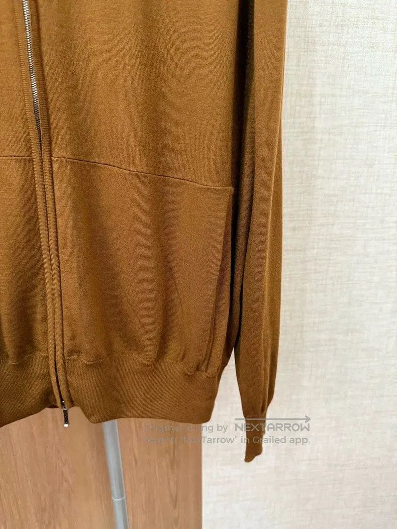 Loro Piana Loro Piana GOK 12 Micron Zip Knit Sweater. Size US L / EU 52-54 / 3 - 4 Thumbnail