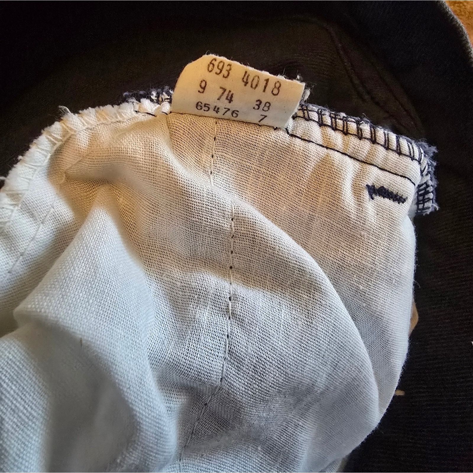Levi's Navy Denim | LEVI | High Waisted Corduroy Jean Size 32" / US 10 / IT 46 - 4 Thumbnail