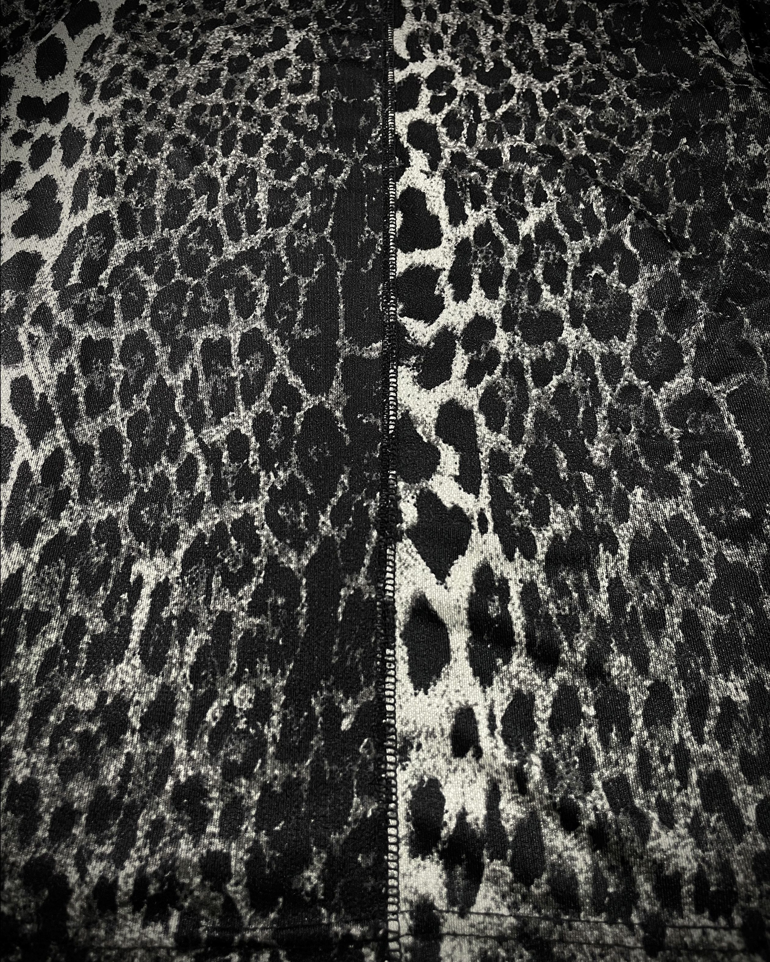 Japanese Brand Xfrm White Leopard Long Sleeve Size US M / EU 48-50 / 2 - 8 Thumbnail