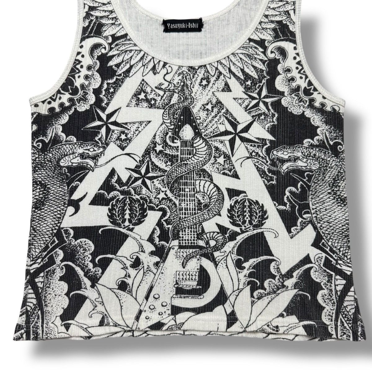 Yasuyuki Ishii Yasuyuki Ishii Tattoo Top Tank Size M / US 6-8 / IT 42-44 - 3 Thumbnail