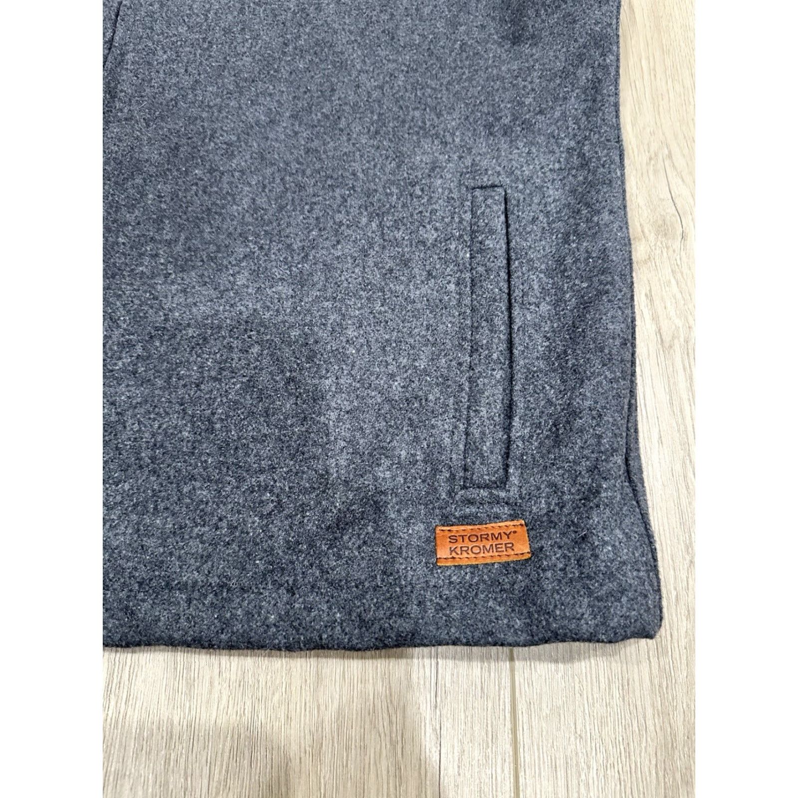 Vintage Stormy Kromer Vest Mens XL Wool Blend Full Zip Gray Outdoor Size US XL / EU 56 / 4 - 4 Thumbnail