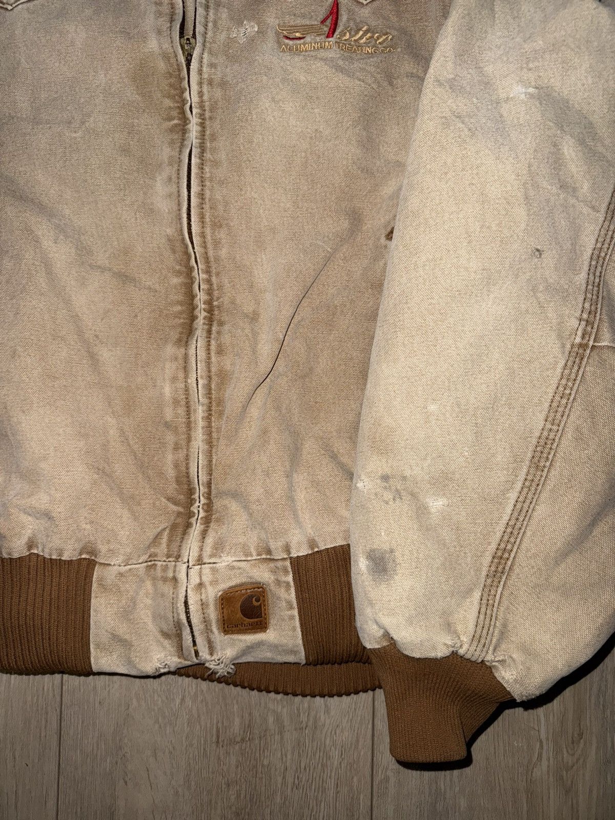 Carhartt Vintage / Y2K 1990s Beige Carhartt Santa Fe Size US XL / EU 56 / 4 - 6 Thumbnail