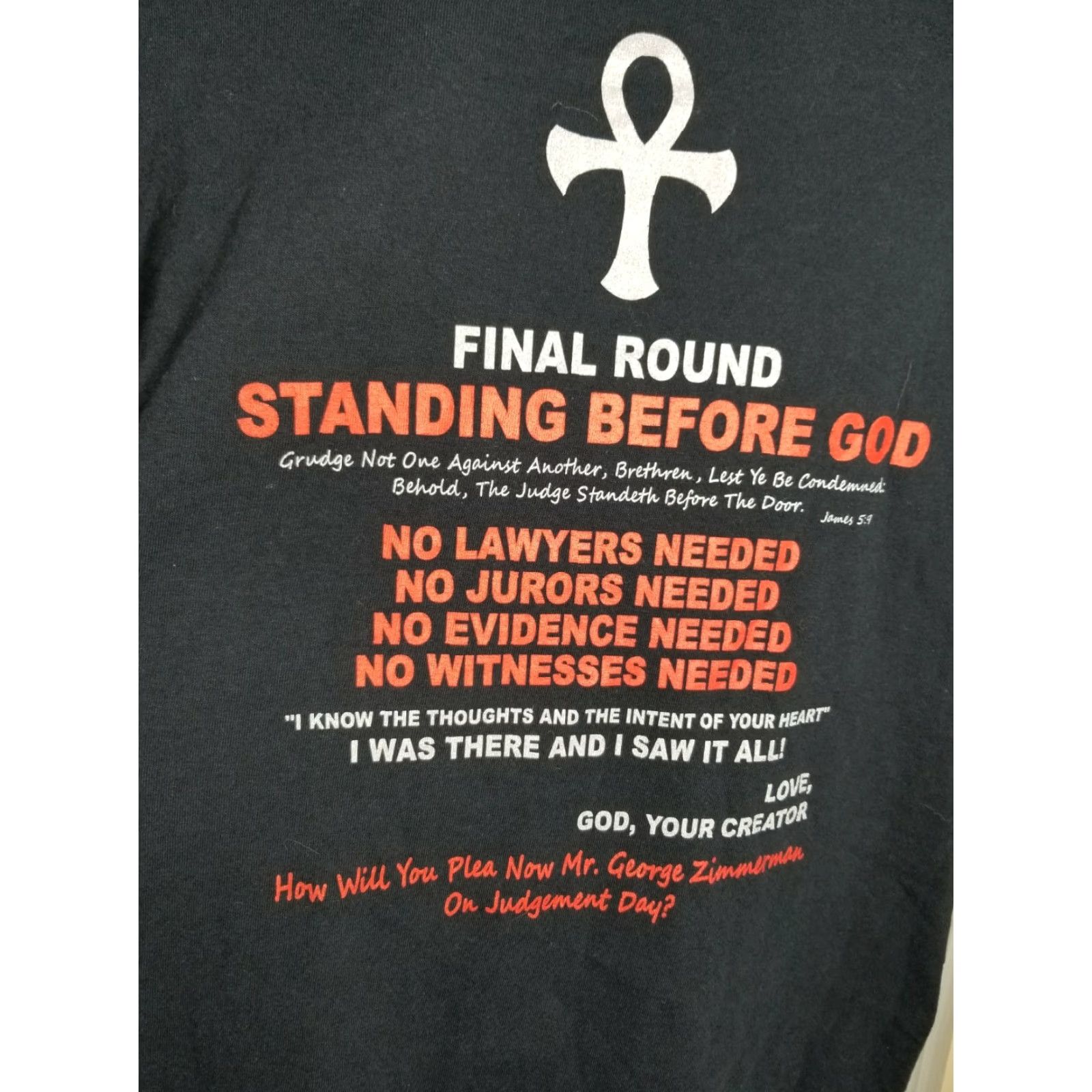 Gildan JUSTICE For TRAVON MARTIN BLM T-Shirt Mens 2XL Black Gildan Double Sided Short Sleeve Crew Neck Cotton Size US XXL / EU 58 / 5 - 5 Thumbnail
