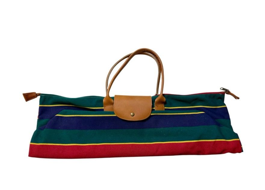 Other Accessories Unlimited Striped Weekender Travel Duffle Bag Size ONE SIZE - 7 Thumbnail