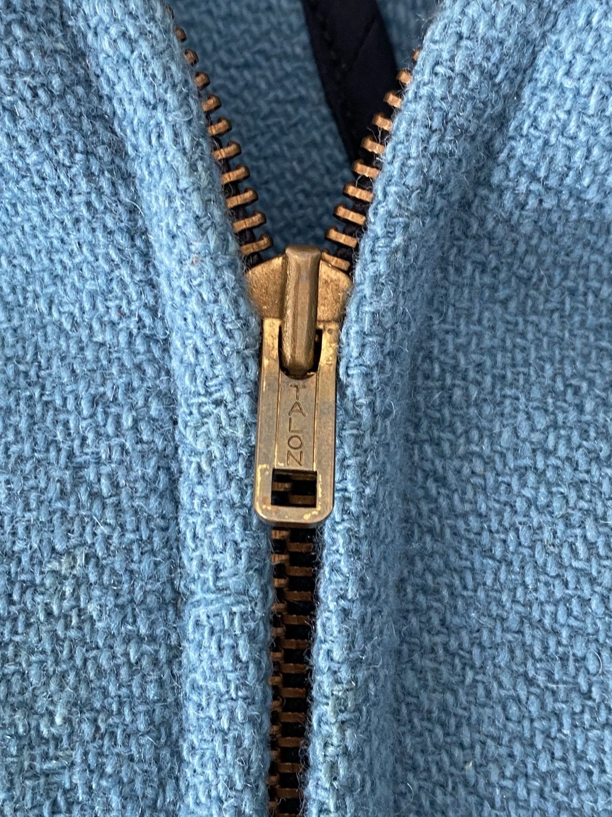 Warehouse Warehouse Vintage Style Loopwheel Half-Zip Hoodie Blue Japan Size US L / EU 52-54 / 3 - 4 Thumbnail