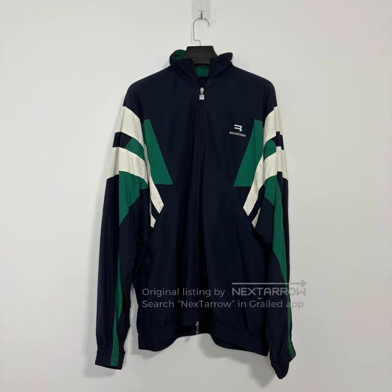 Balenciaga Balenciaga Sportyb Embroidery Patchwork Blue-Green Retro S Size US S / EU 44-46 / 1 - 1 Thumbnail