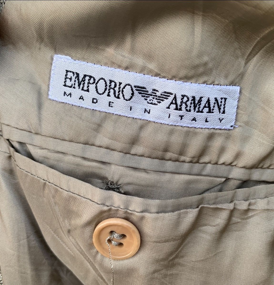 Emporio Armani Emporio Armani Wool Coat Size US M / EU 48-50 / 2 - 10 Thumbnail