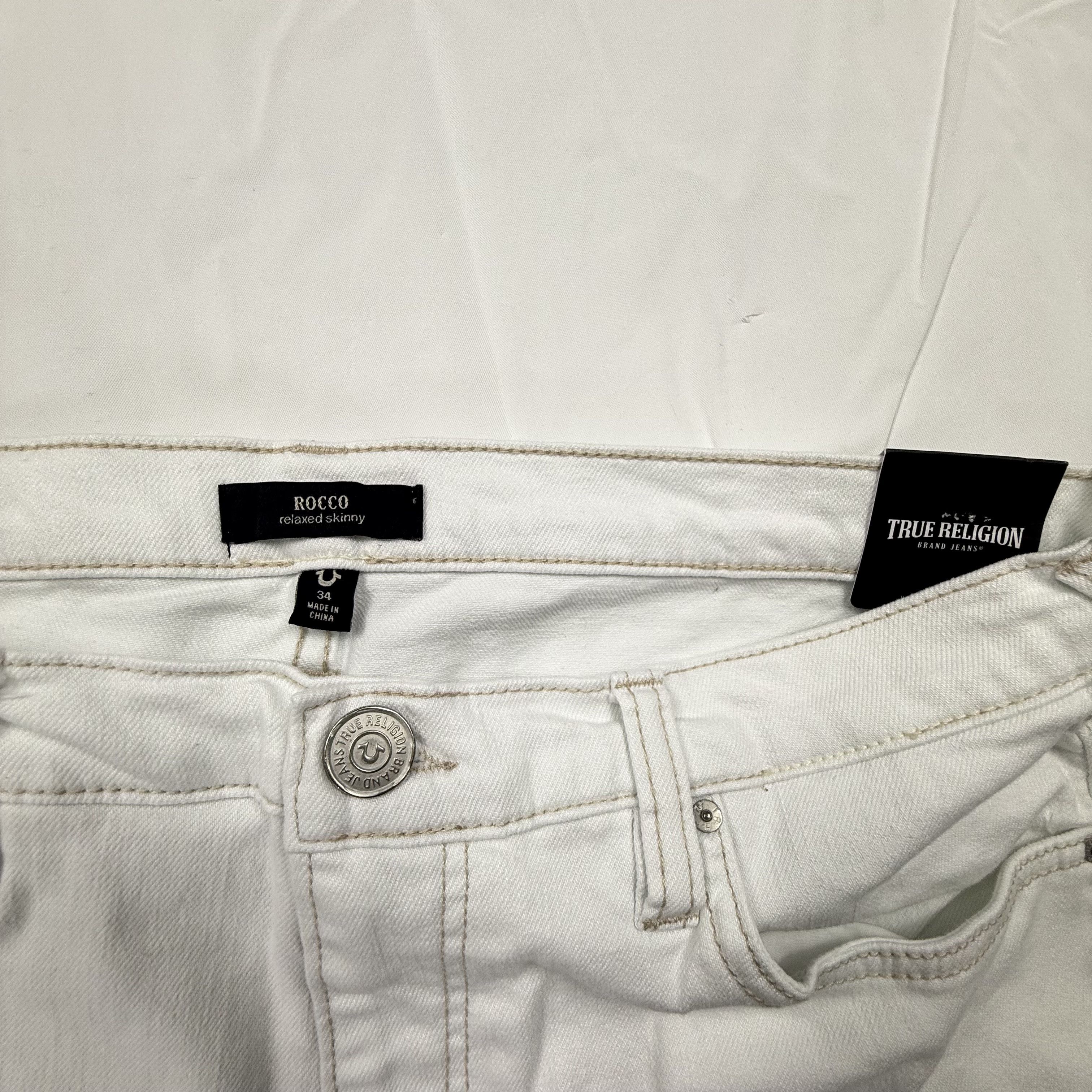 True Religion True Religion Rocco Relaxed Skinny Jeans Mens 34 Denim Size US 34 / EU 50 - 5 Thumbnail