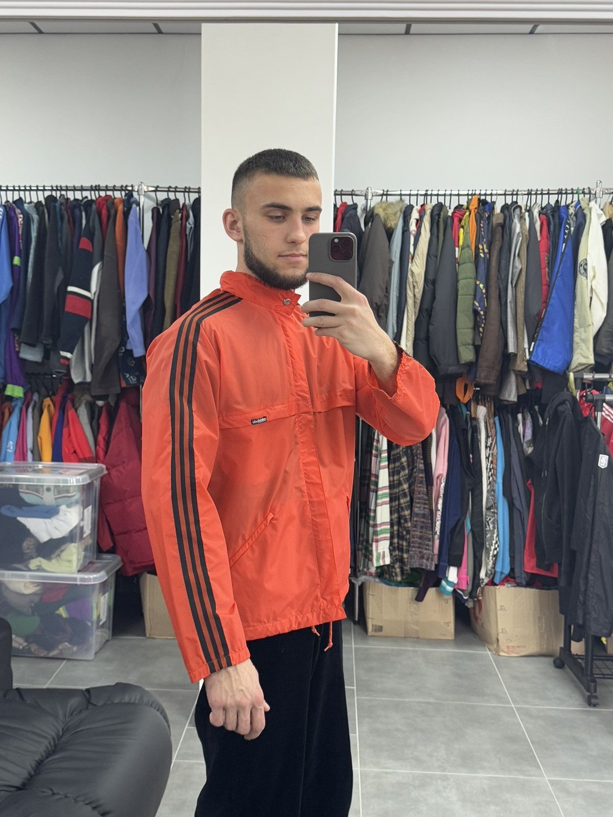 Adidas × Vintage Vintage Adidas Ventex Jacket Size S Made in Korea Size US S / EU 44-46 / 1 - 2 Thumbnail