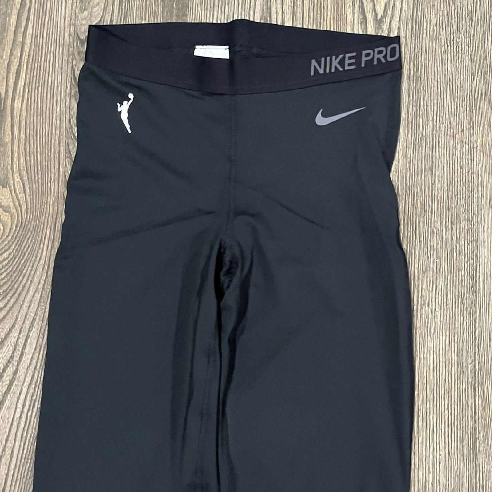 Nike Nike Pro Dri-Fit WNBA Womens Official Issued Tights Size L Size 29" - 3 Thumbnail