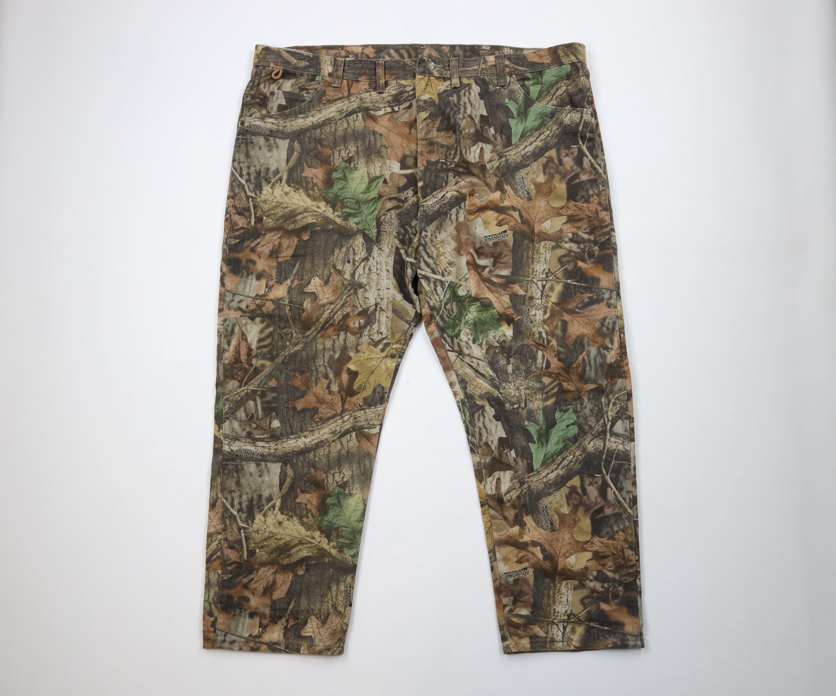 image of Vintage Wrangler Advantage Timber Camouflage Wide Leg Jeans, Men's (Size 44)