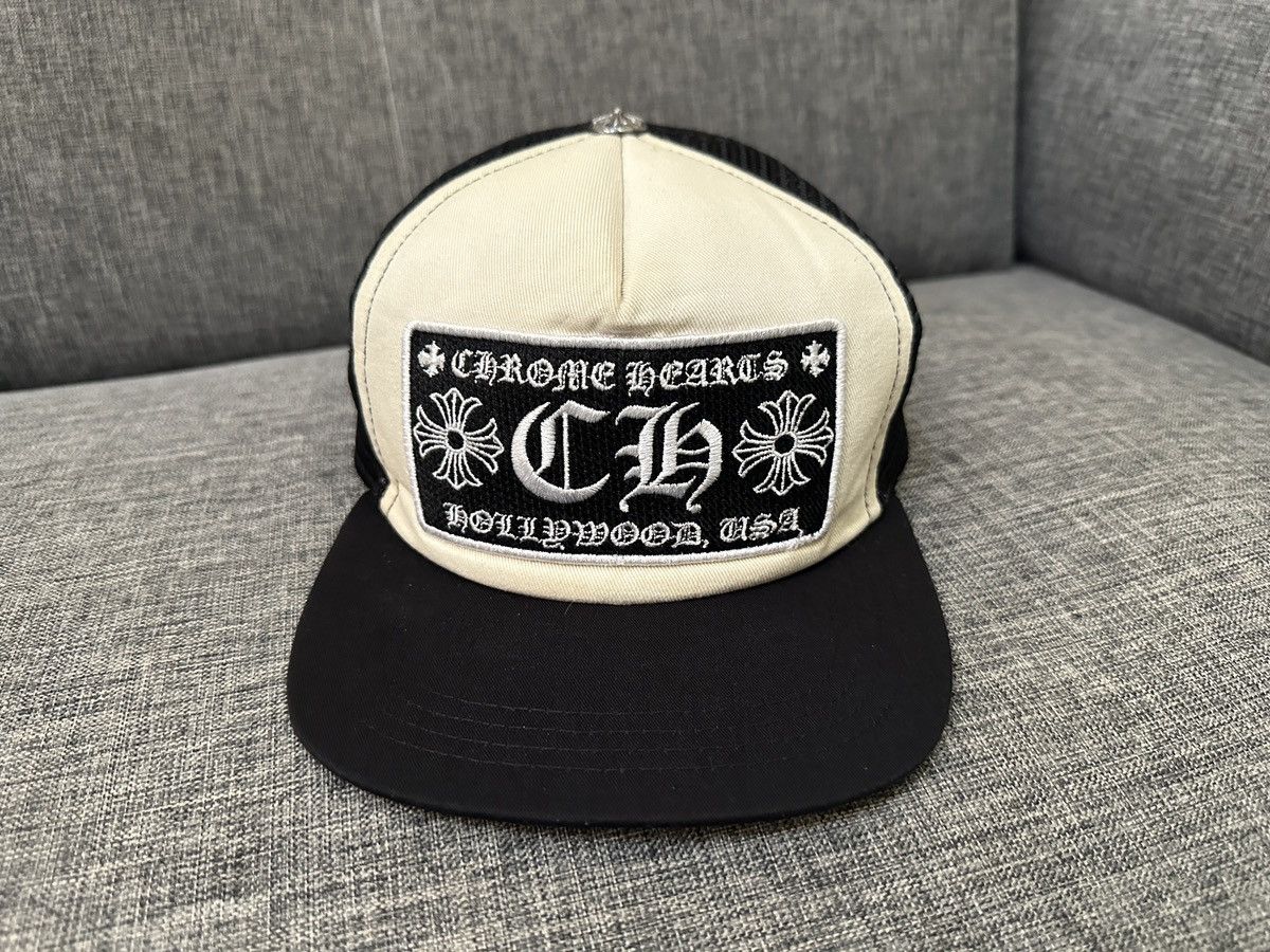 Chrome Hearts Chrome Hearts Hollywood Hat “CH” logo Size ONE SIZE - 2 Thumbnail