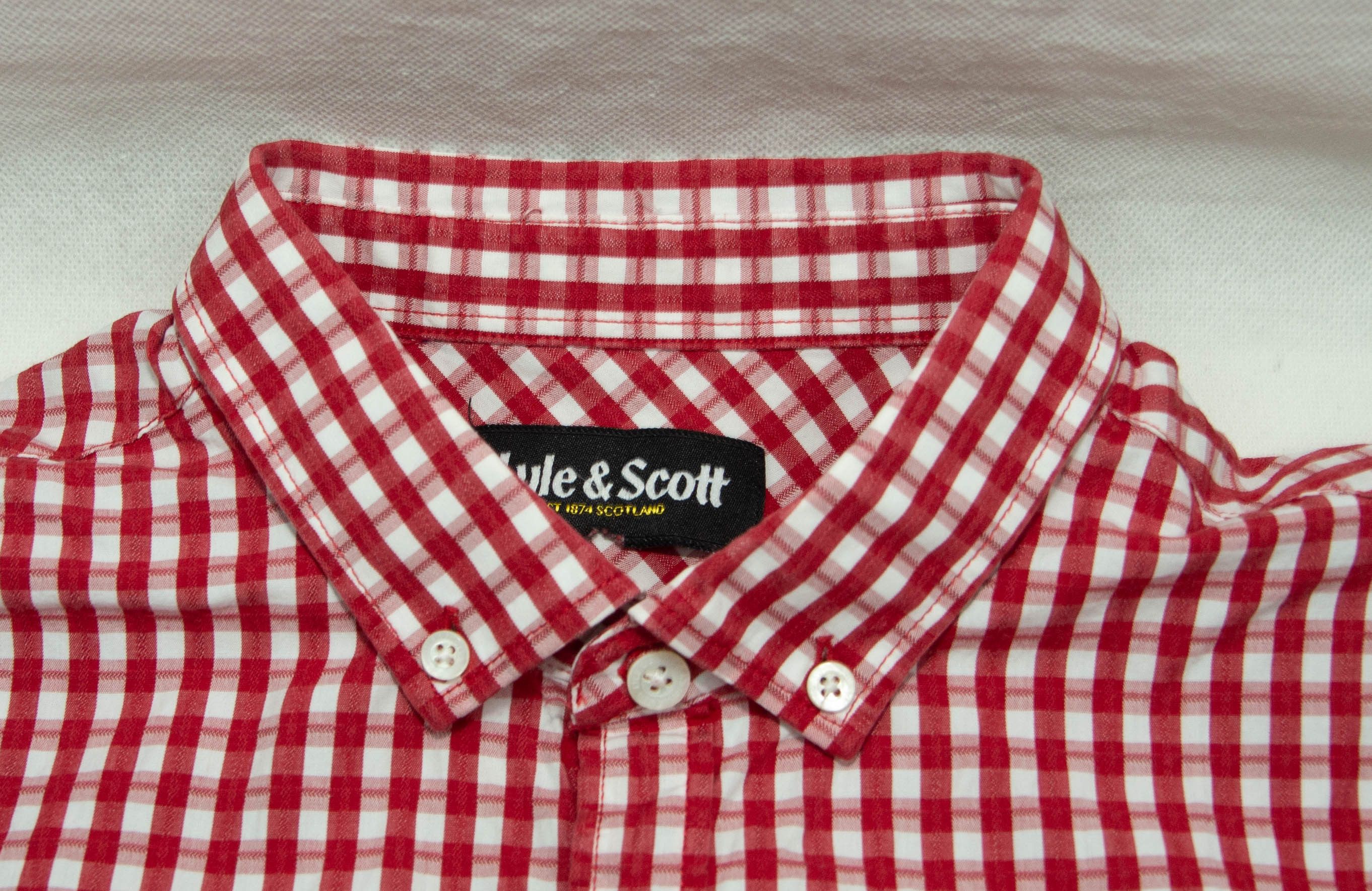 Lyle & Scott Lyle & Scott SHIRT LONG SLEEVE COTTON SIZE M Size US M / EU 48-50 / 2 - 4 Thumbnail
