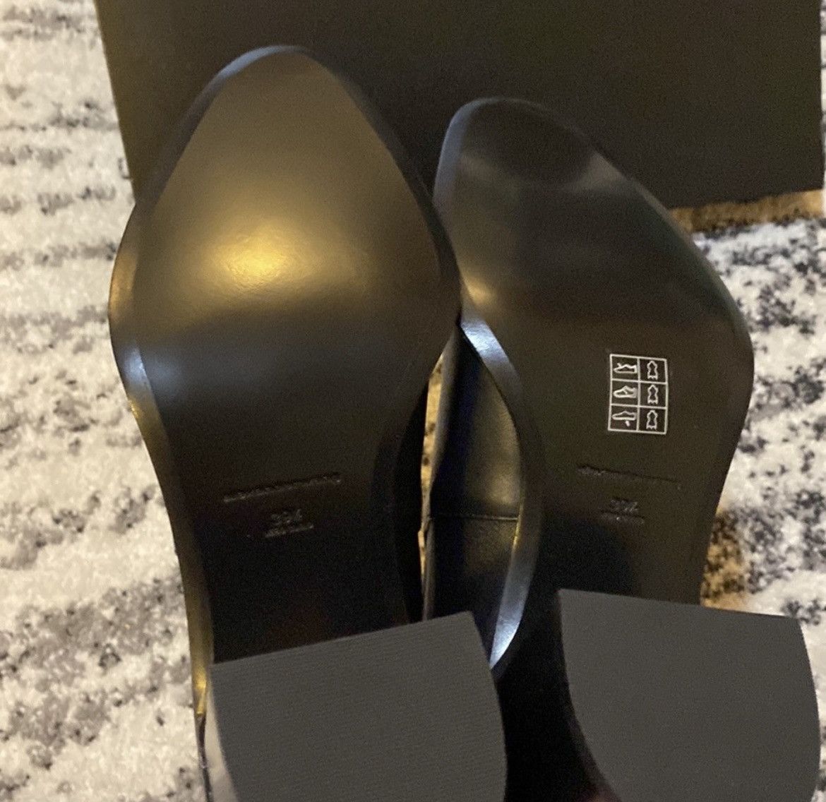 Alexander Wang ALEXANDER WANG Anna stretch-leather ankle boots Size US 9.5 / IT 39.5 - 8 Thumbnail