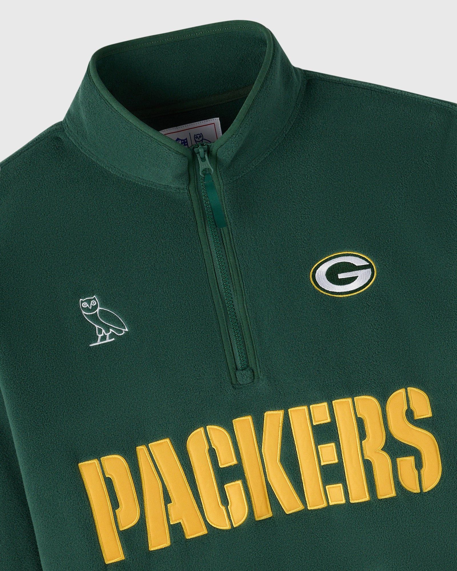 NFL OVO x NFL x POLARTEC PACKERS MOCK NECK QUARTER-ZIP Size US S / EU 44-46 / 1 - 3 Thumbnail