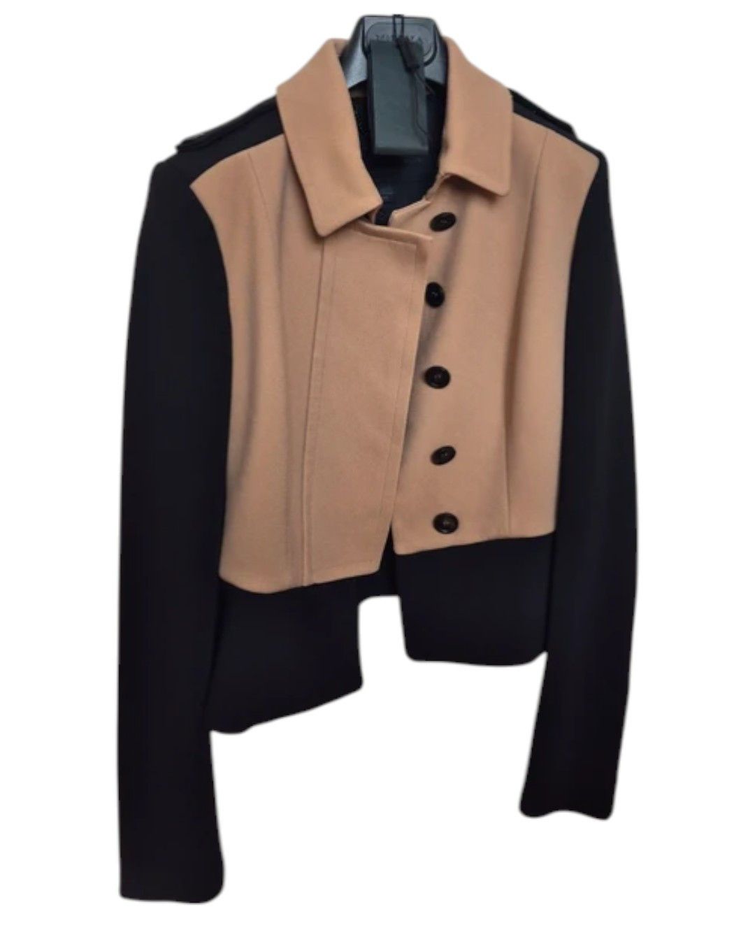 Burberry Prorsum PRORSUM COLORBLOCK PEPLUM JACKET Size S / US 4 / IT 40 - 2 Thumbnail