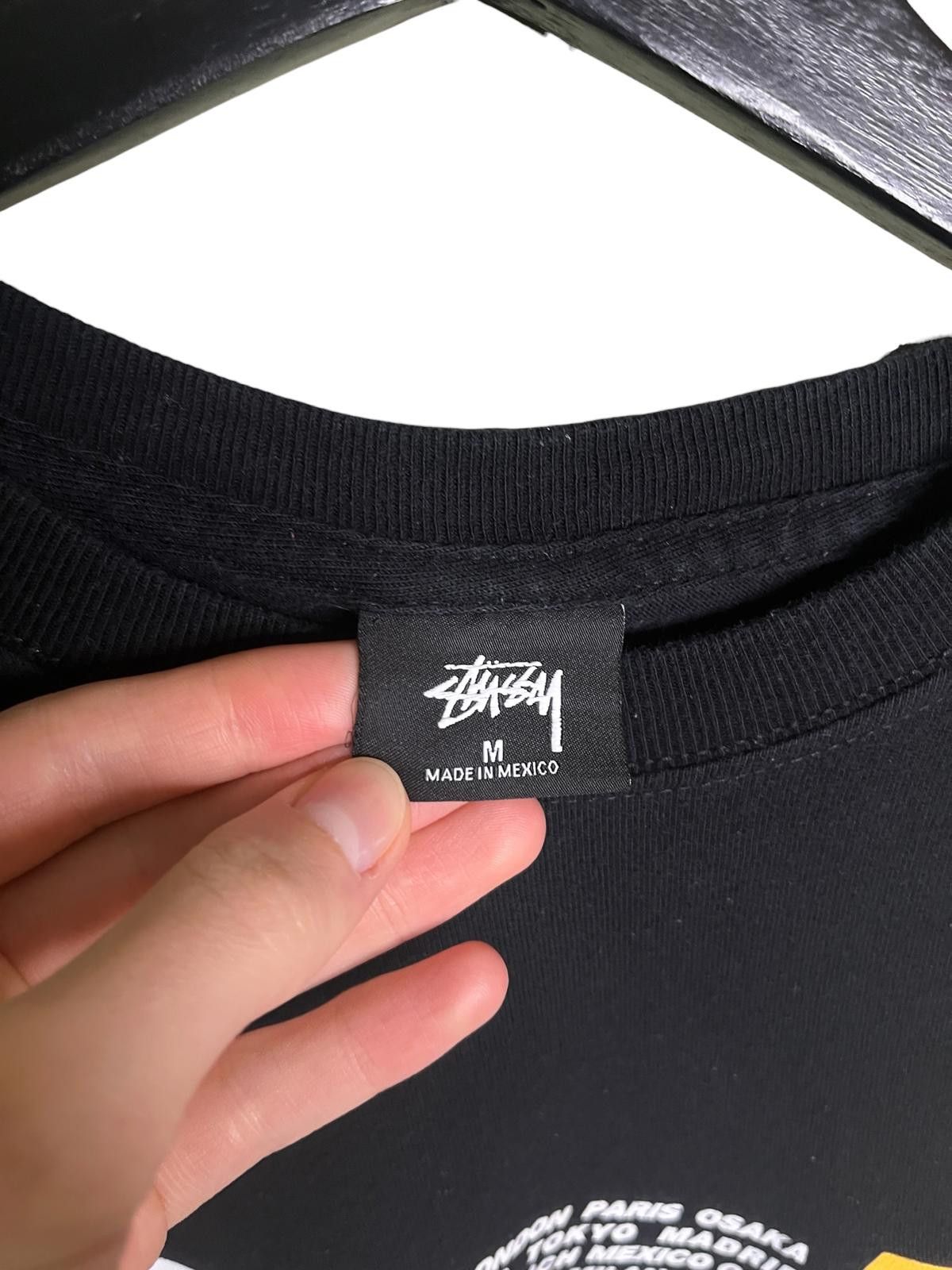 Stussy Stussy x Issey Miyake City Logo Long Sleeve T-Shirt Black M Size US M / EU 48-50 / 2 - 5 Thumbnail